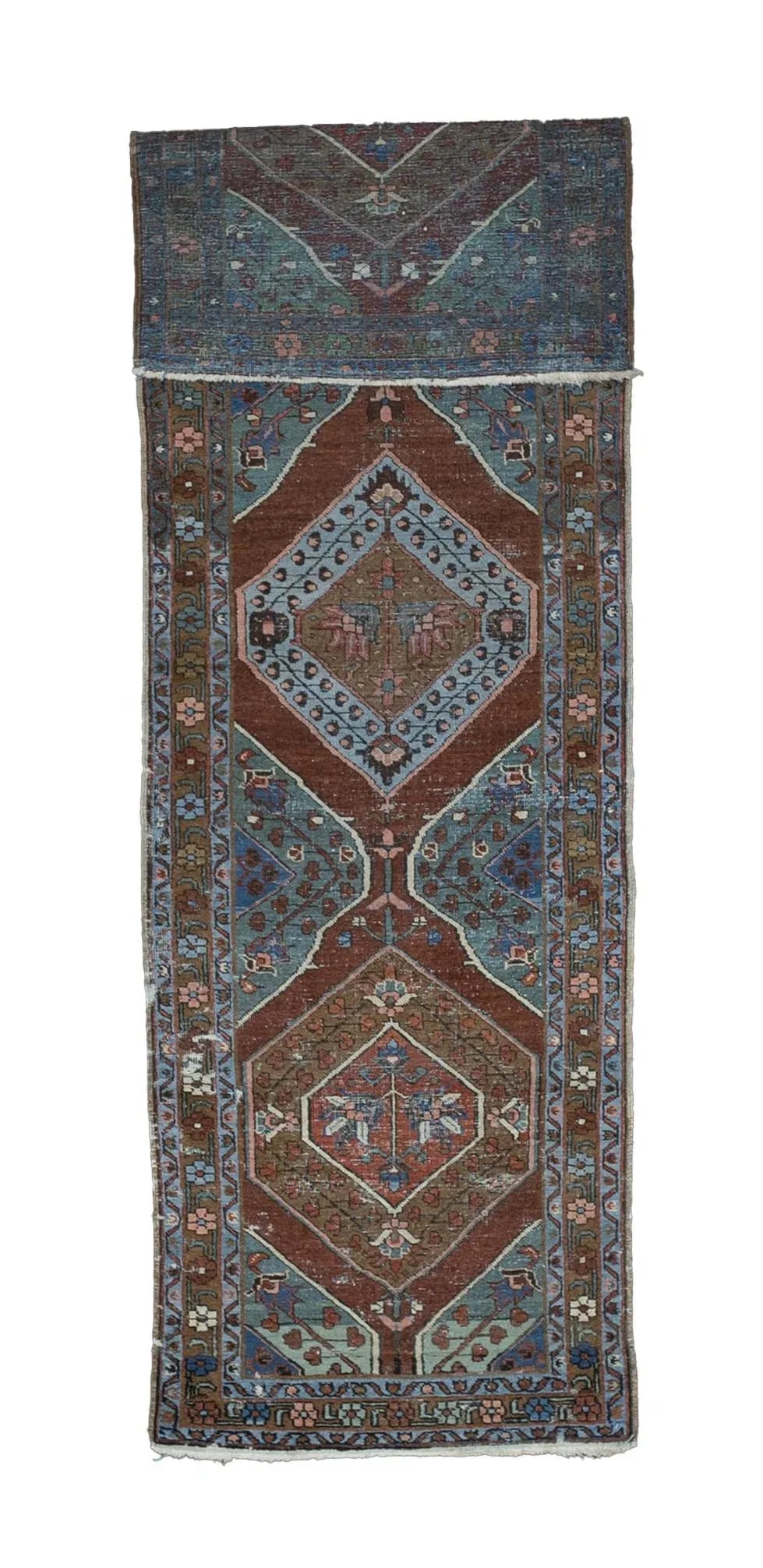 Antique Persian Bakhshayesh Rug 2'9" X 9'3" - 2