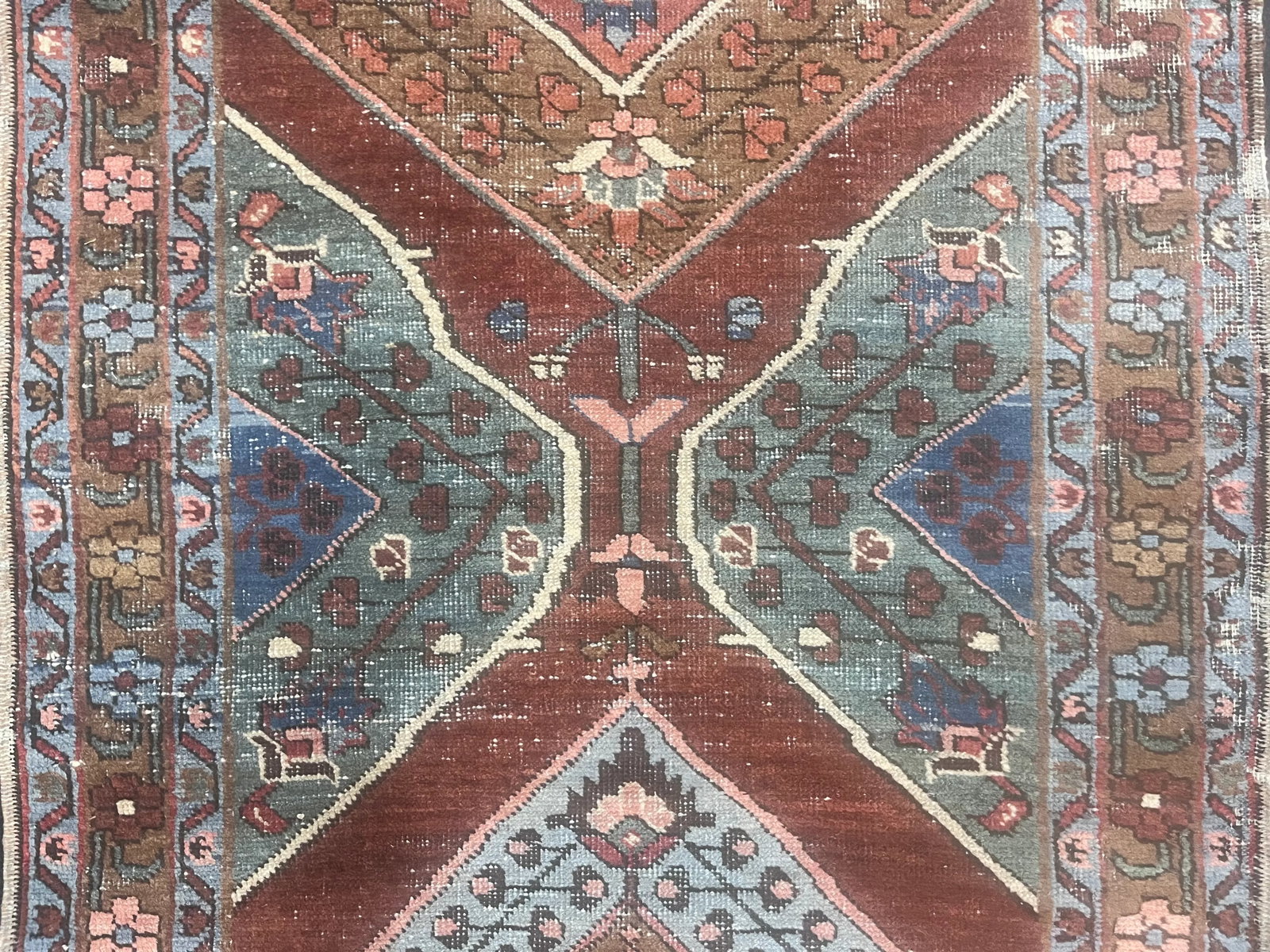 Antique Persian Bakhshayesh Rug 2'9" X 9'3" - 4