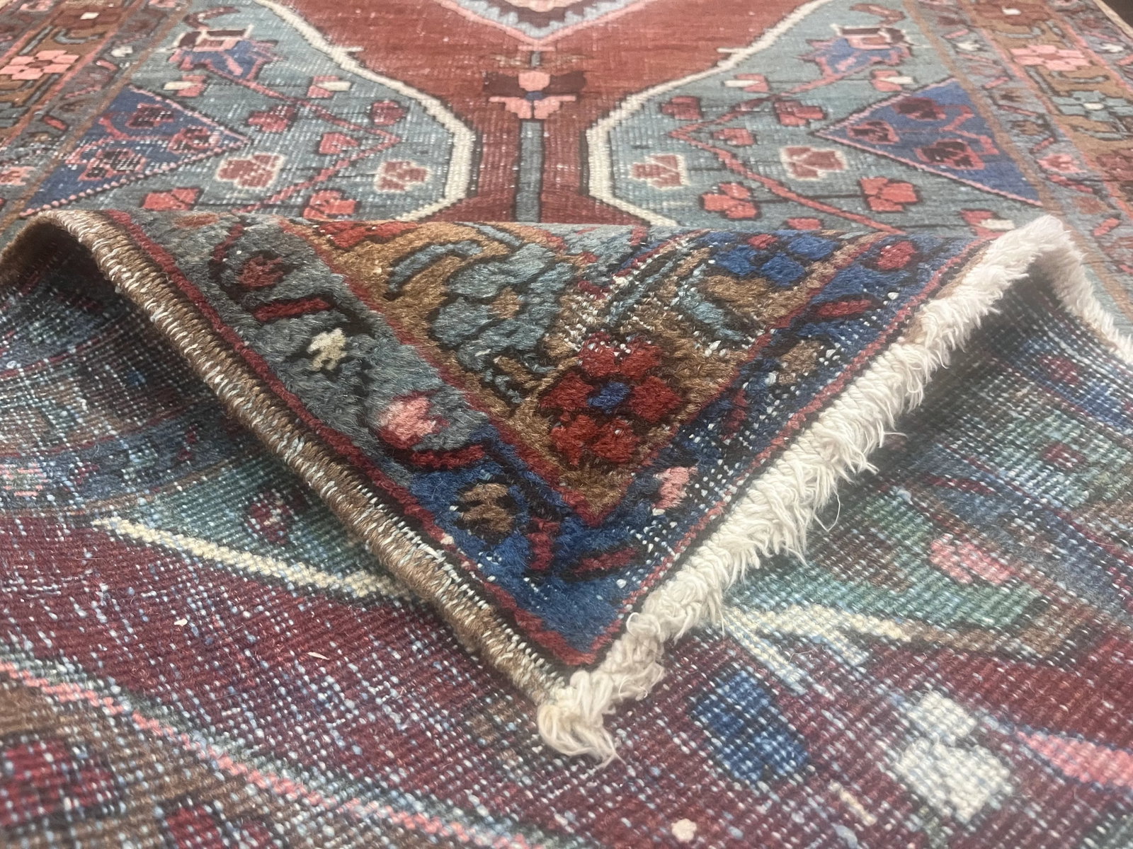 Antique Persian Bakhshayesh Rug 2'9" X 9'3" - 5