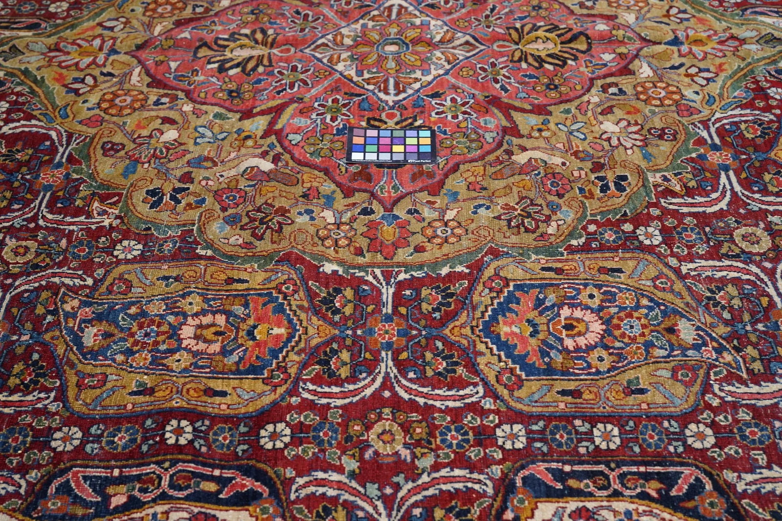 Vintage Persian Sarouk Rug 11'10" X 17'6" - 8