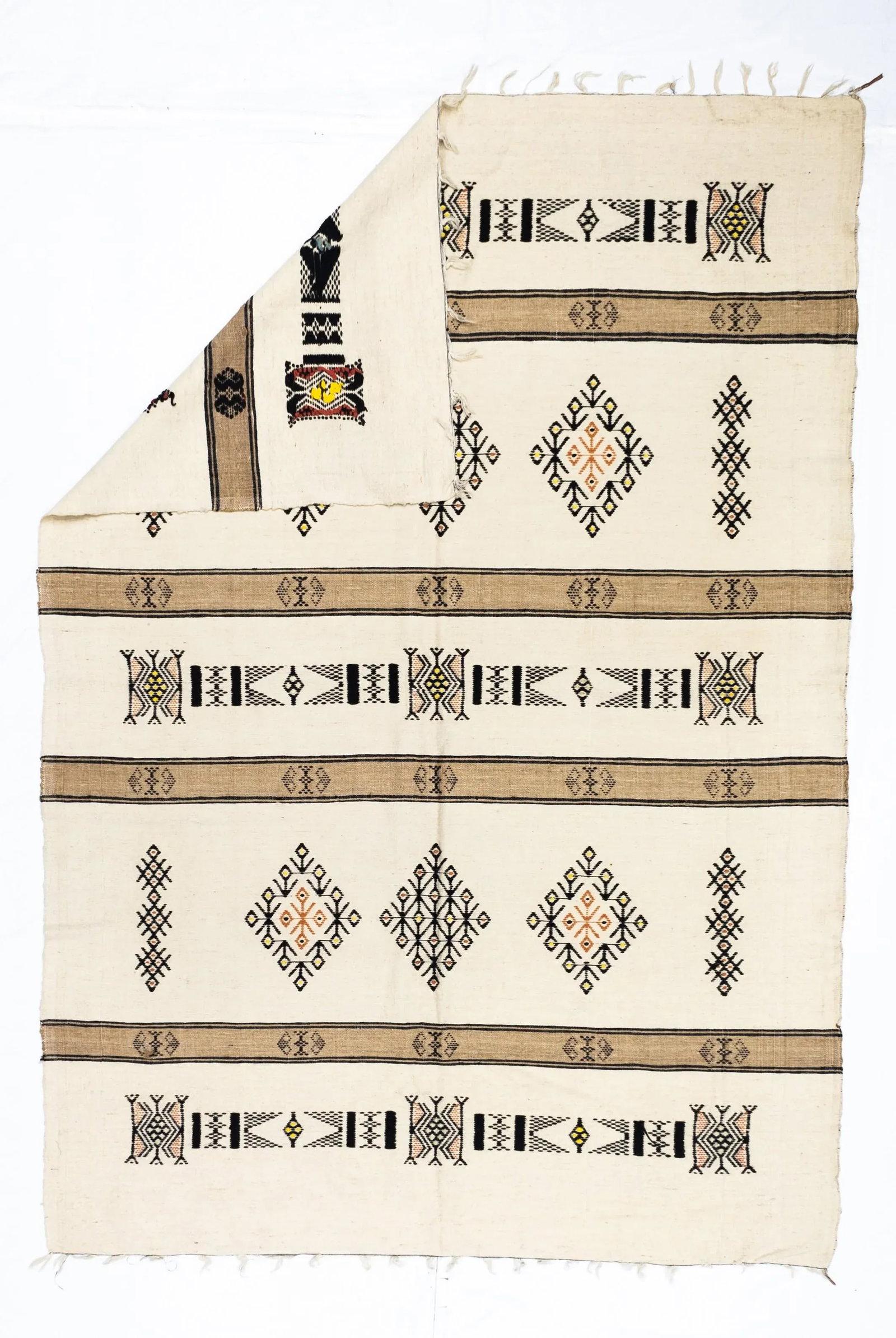 Vintage Moroccan Rug 5'10" X 8'5" - 2