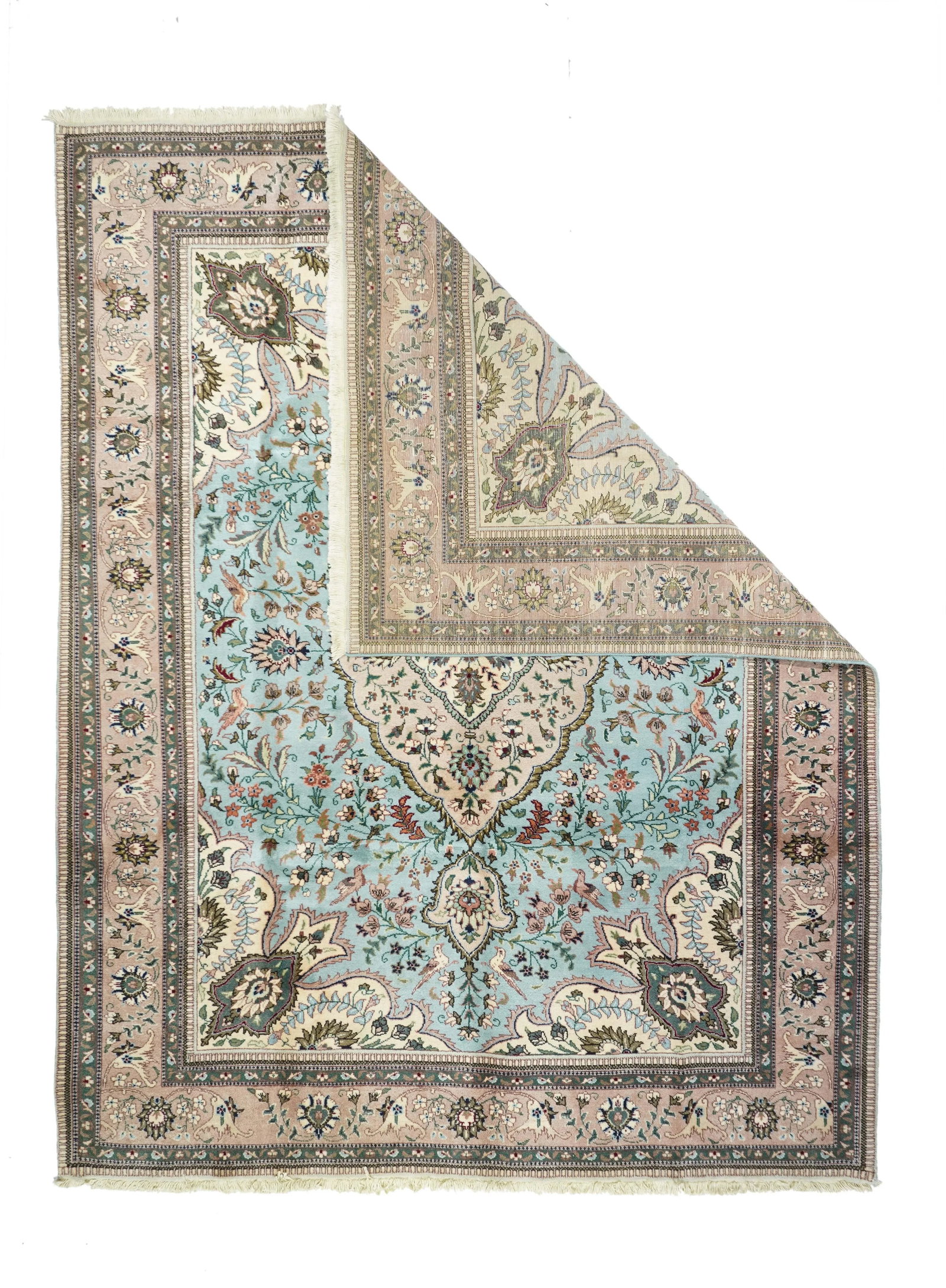 Vintage Persian Tabriz Rug 8'3'' X 10'8'' - 2