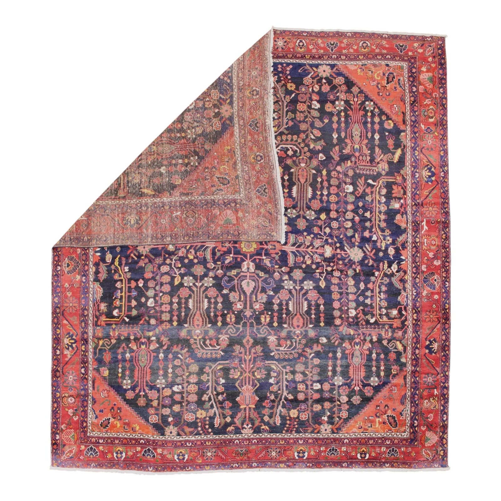 Vintage Bakhtiari Rug 12'6'' X 14'11'' - 2