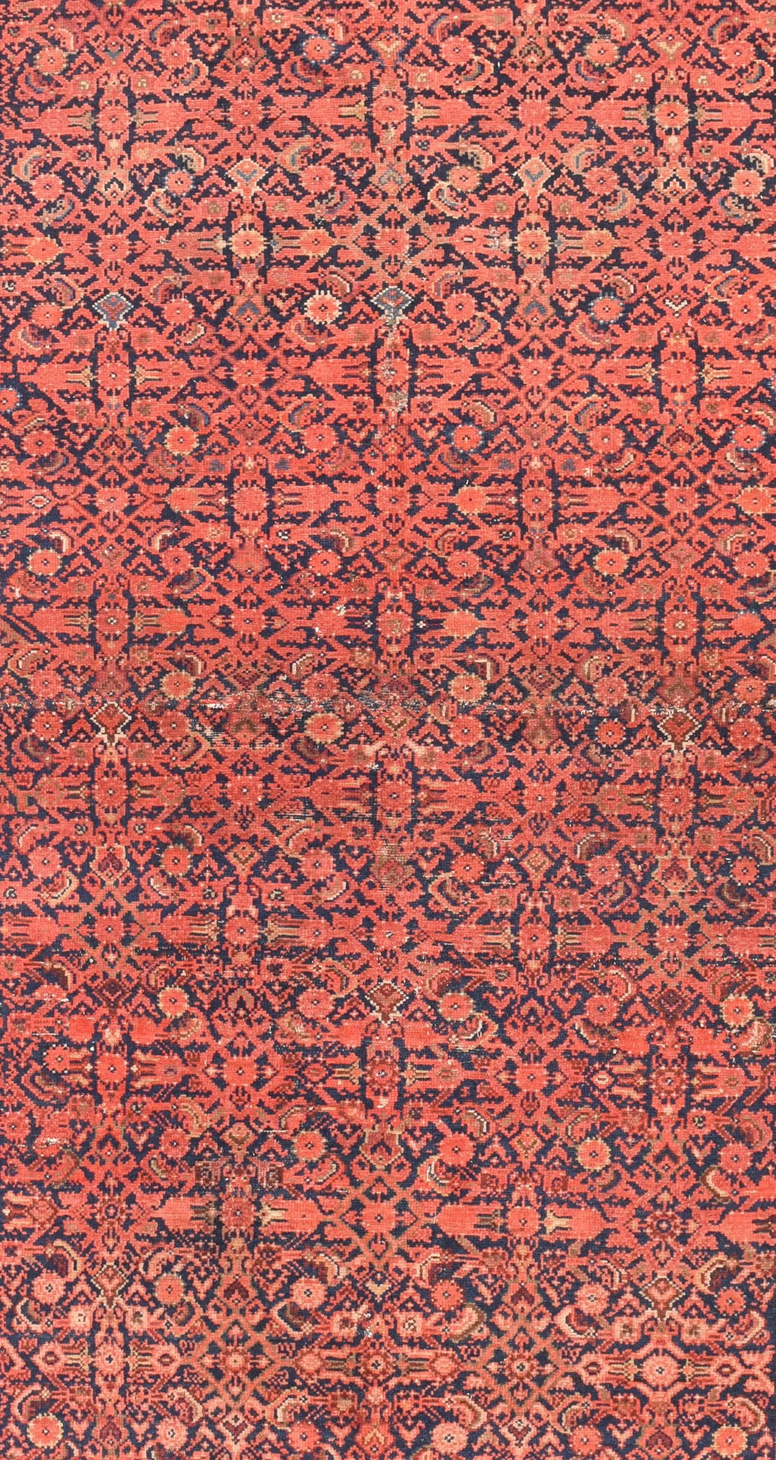 Antique Persian Red Malayer Rug - 2