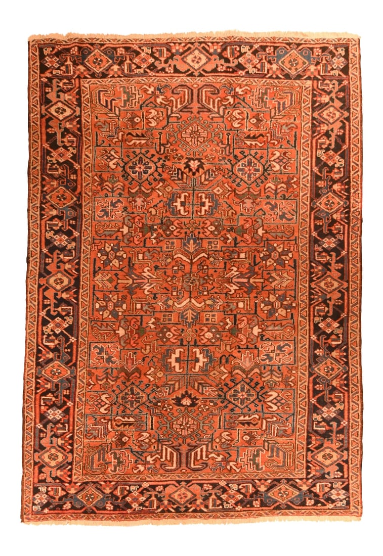 Hand Knotted Persian Heriz Wool Rug (1 of 4)