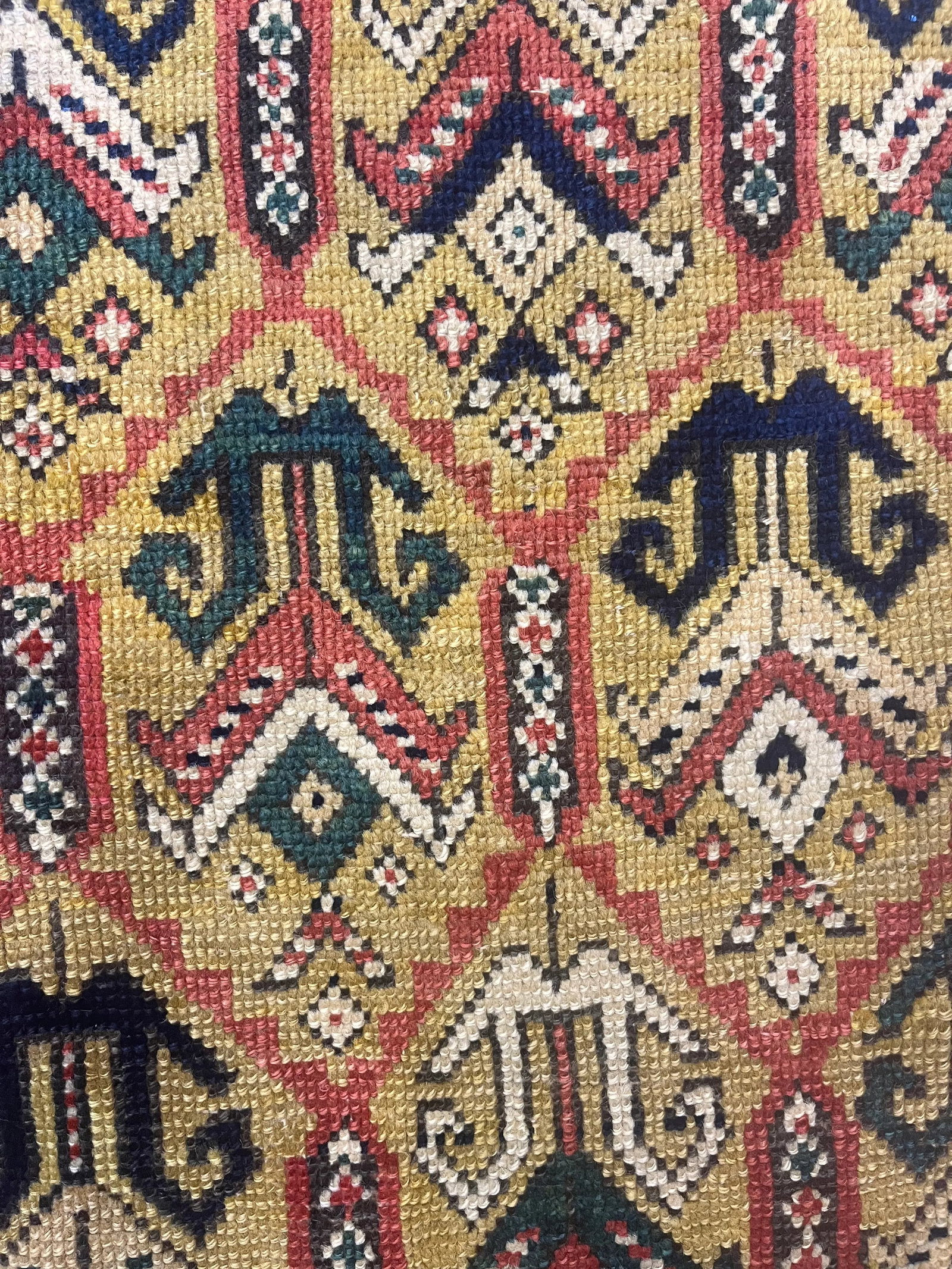 Late 19th Century Kazak Ganjeh Rug 4'1" X 6'0" - 8