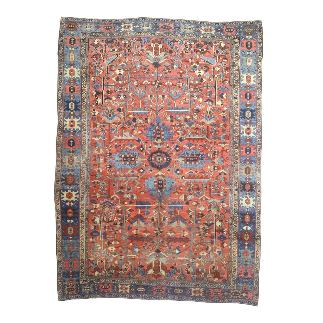 Early 20th Century Persian Heriz Rug 9'4" X 12'6" (1 of 5)