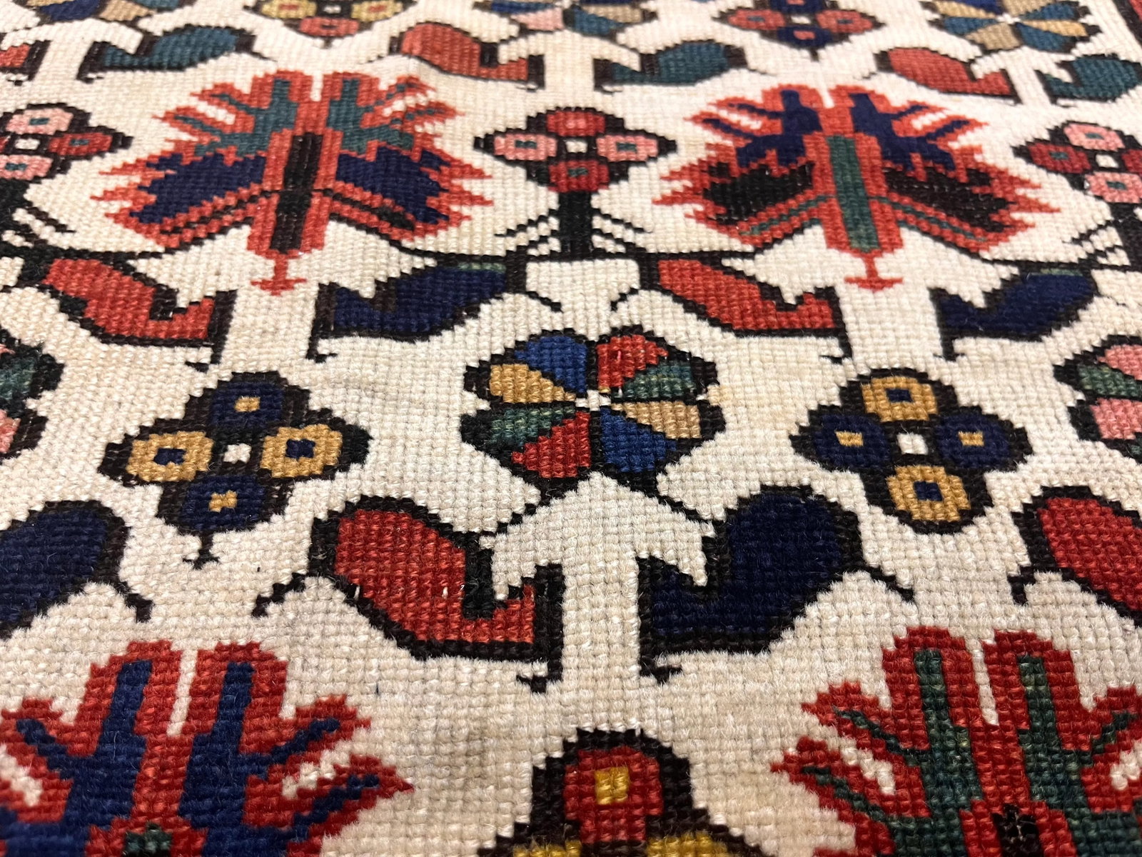 Late 19th Century Caucasian Kuba Rug 2'11" X 5'3" - 4