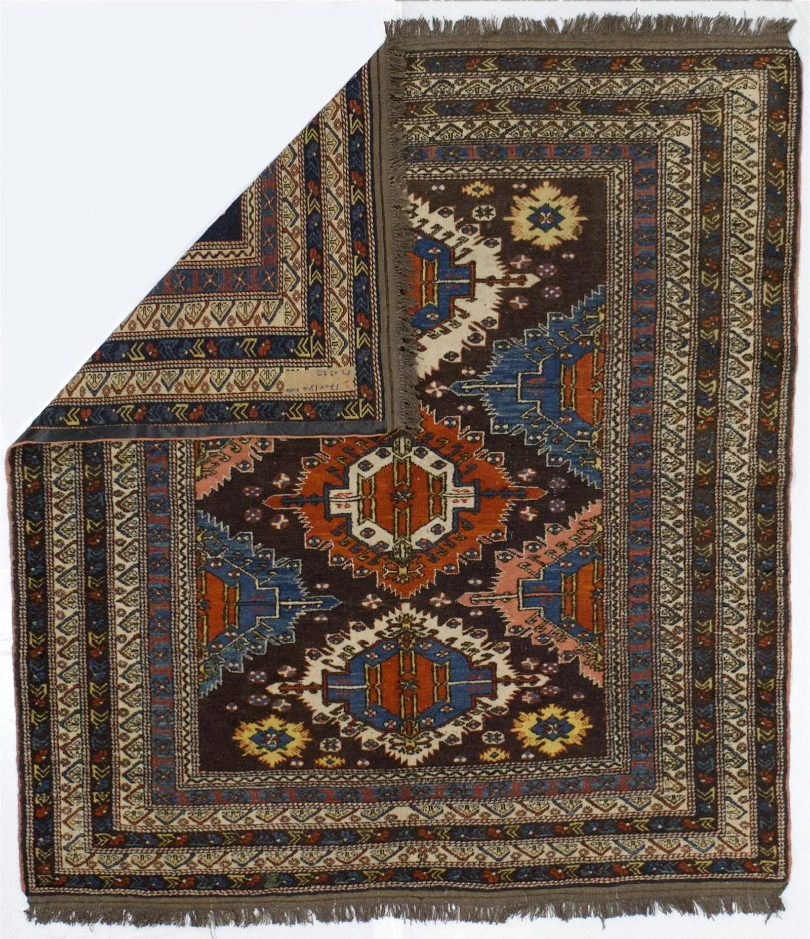Late 19th Century Caucasian Shirvan Rug 5'6" X 6'1" - 2