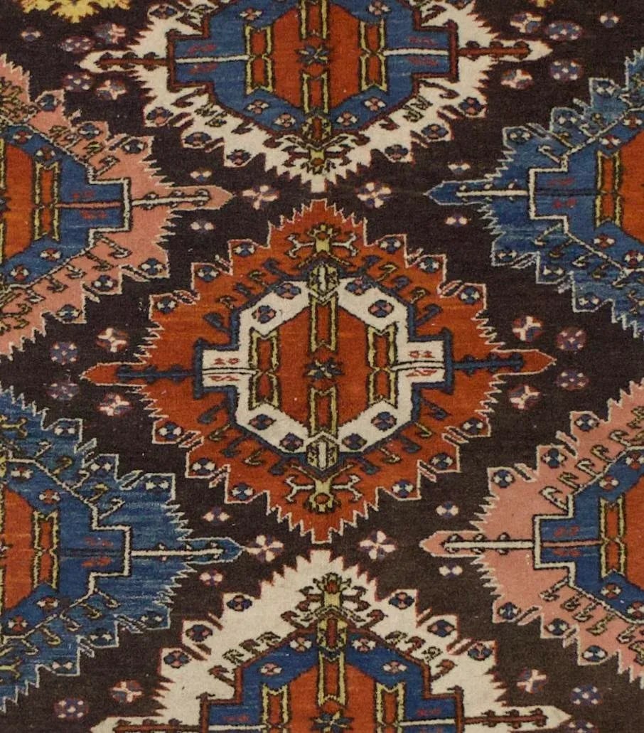Late 19th Century Caucasian Shirvan Rug 5'6" X 6'1" - 3