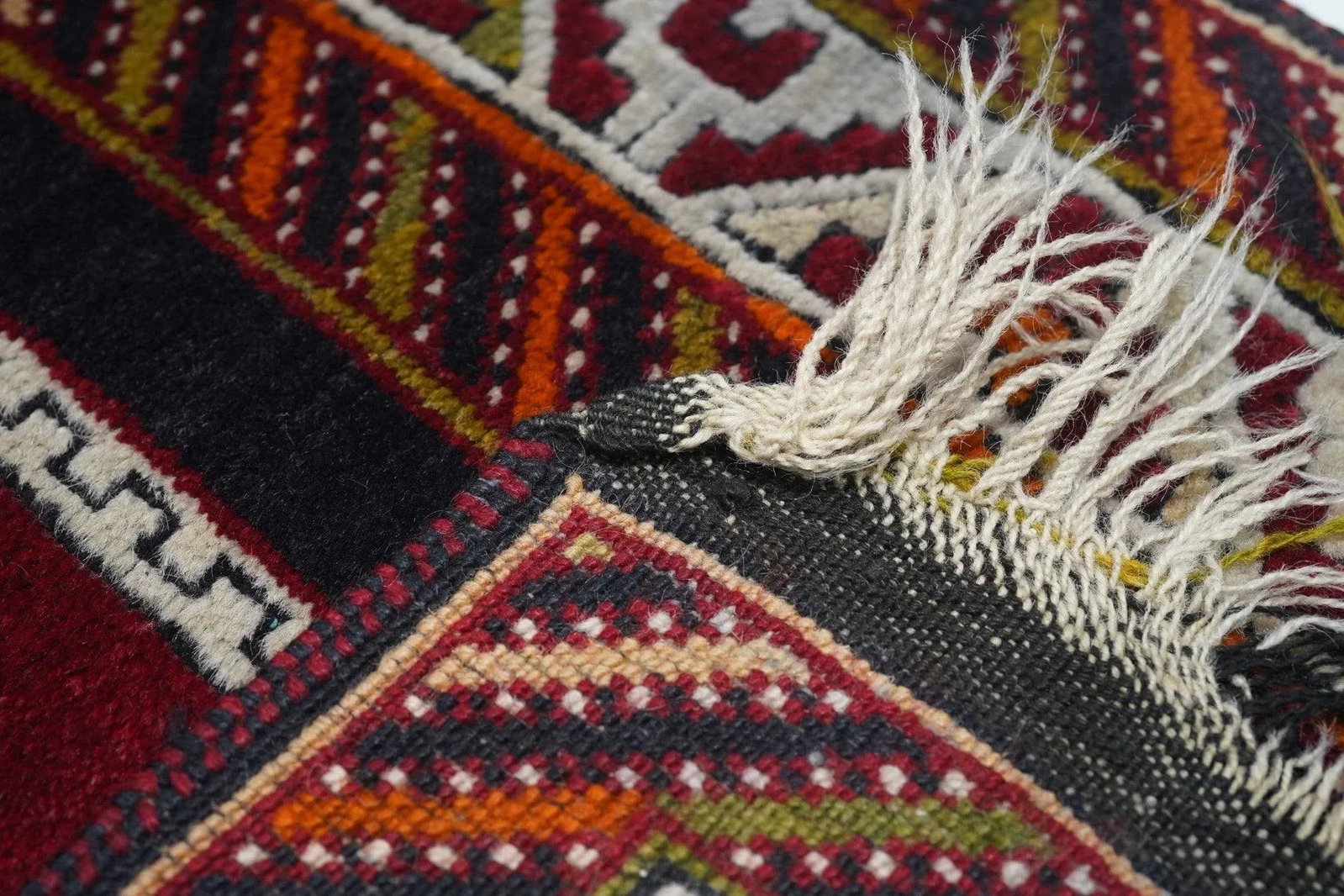 Fine Antique Turkish Tribal Wool Rug 3'3'' X 6'3'' - 7