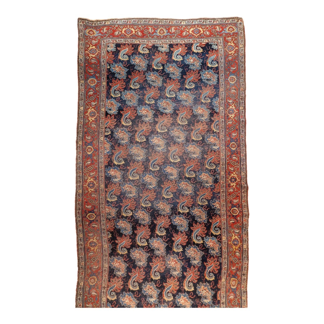Antique Persian Bidjar Rug 7'1'' X 13'7'' (1 of 9)