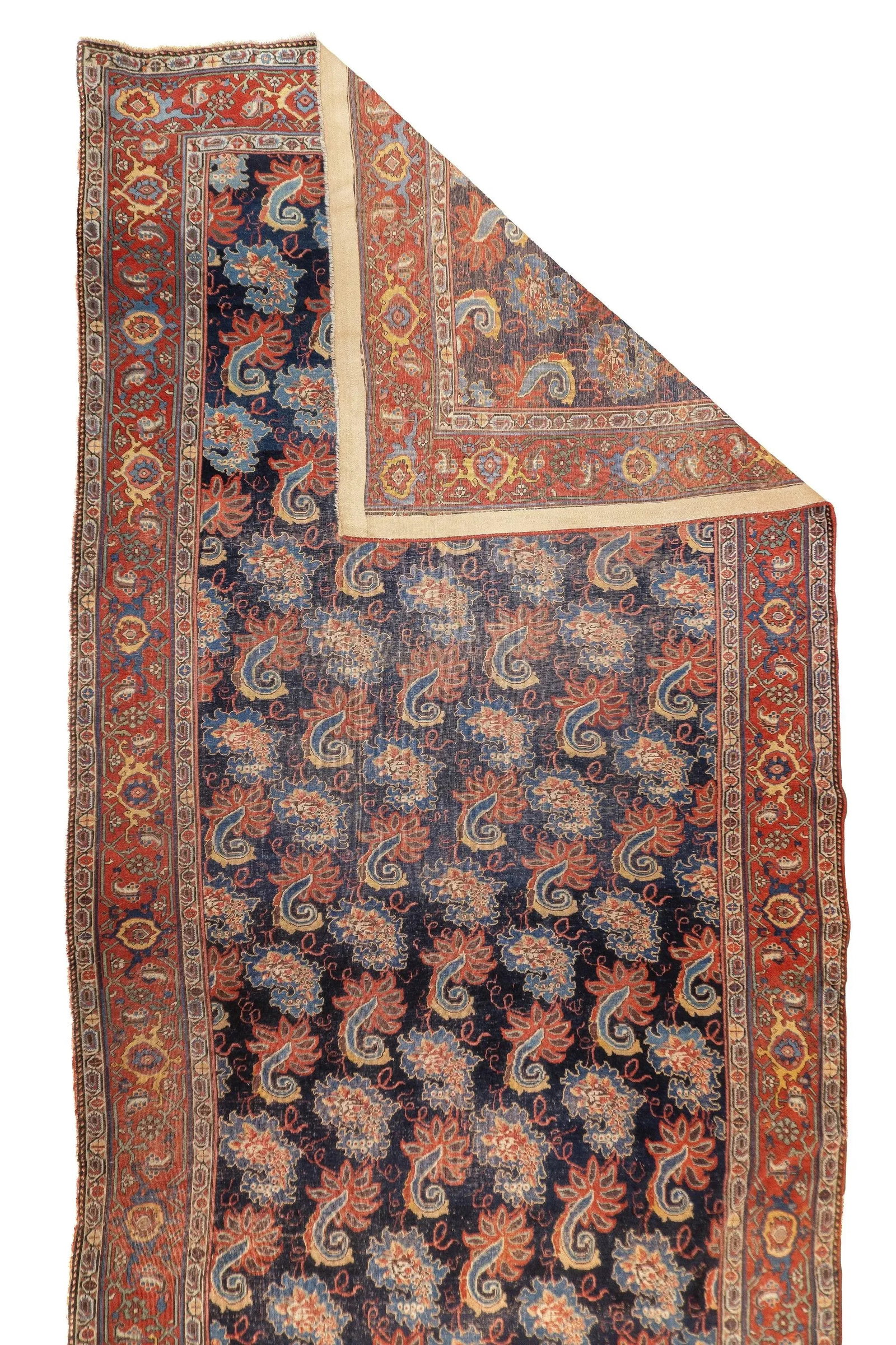 Antique Persian Bidjar Rug 7'1'' X 13'7'' - 2