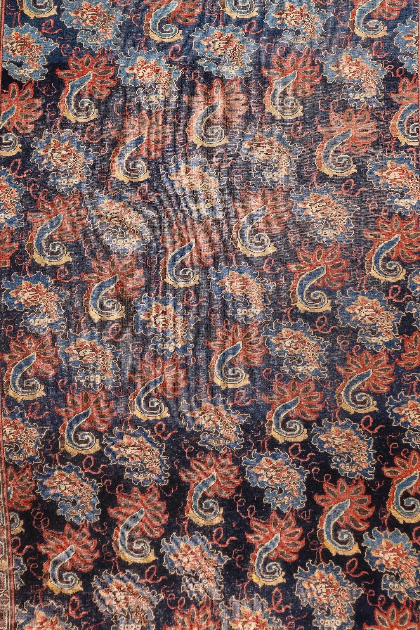 Antique Persian Bidjar Rug 7'1'' X 13'7'' - 3