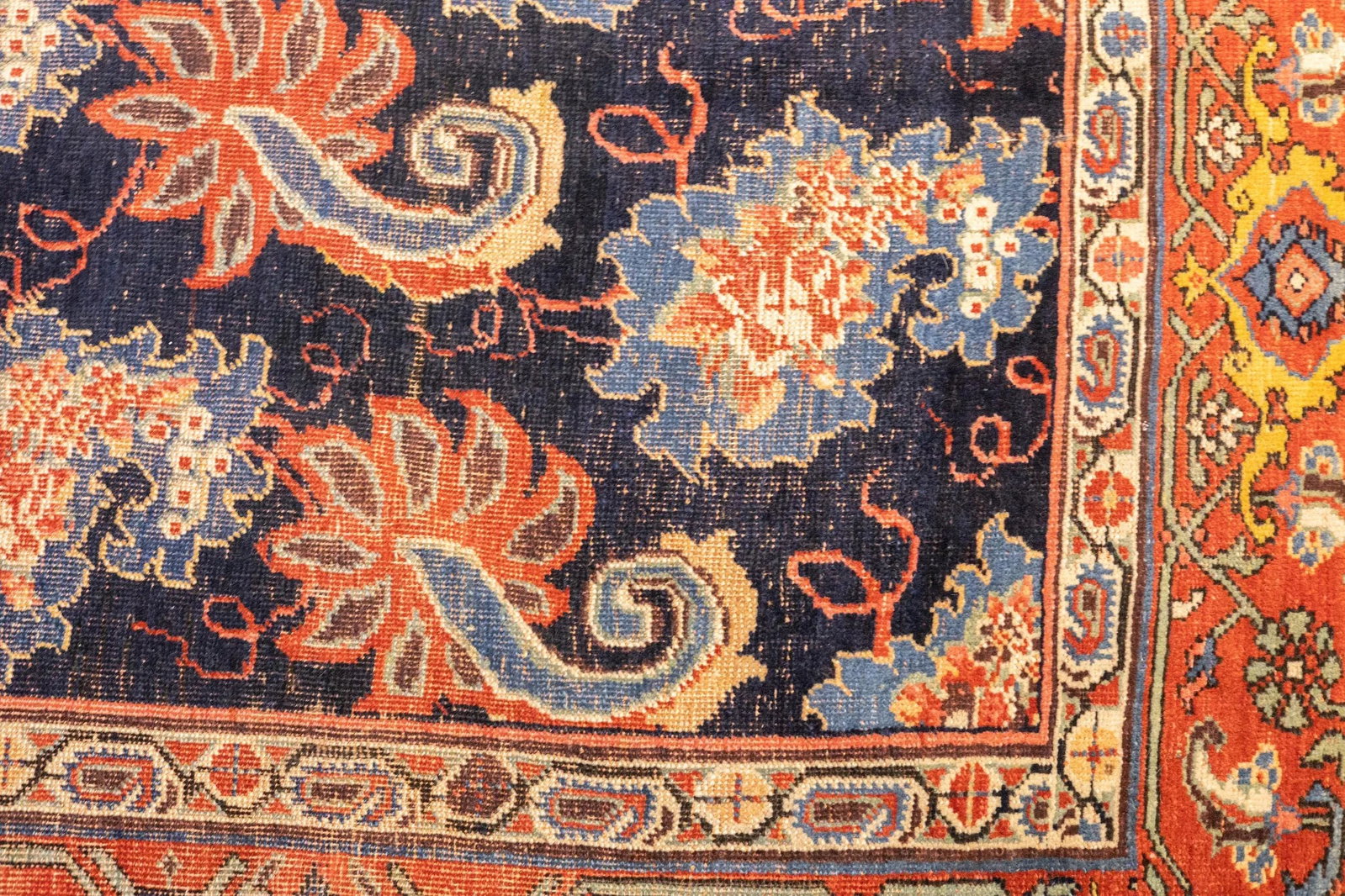 Antique Persian Bidjar Rug 7'1'' X 13'7'' - 6