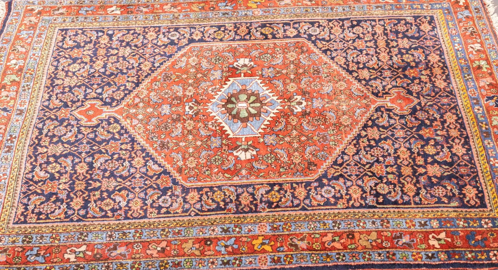 Antique Persian Bidjar Rug 3'8'' X 5'2'' - 4