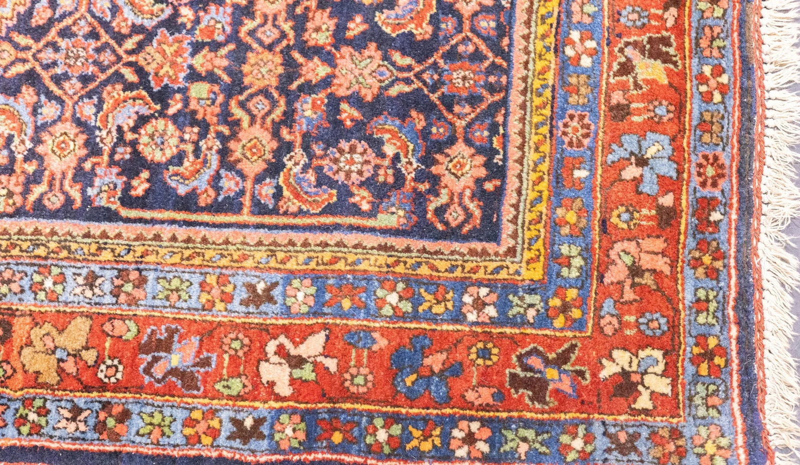 Antique Persian Bidjar Rug 3'8'' X 5'2'' - 5