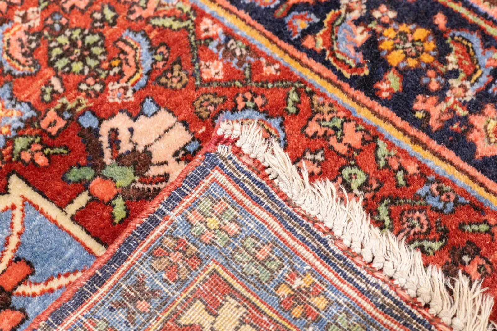 Antique Persian Bidjar Rug 3'8'' X 5'2'' - 7