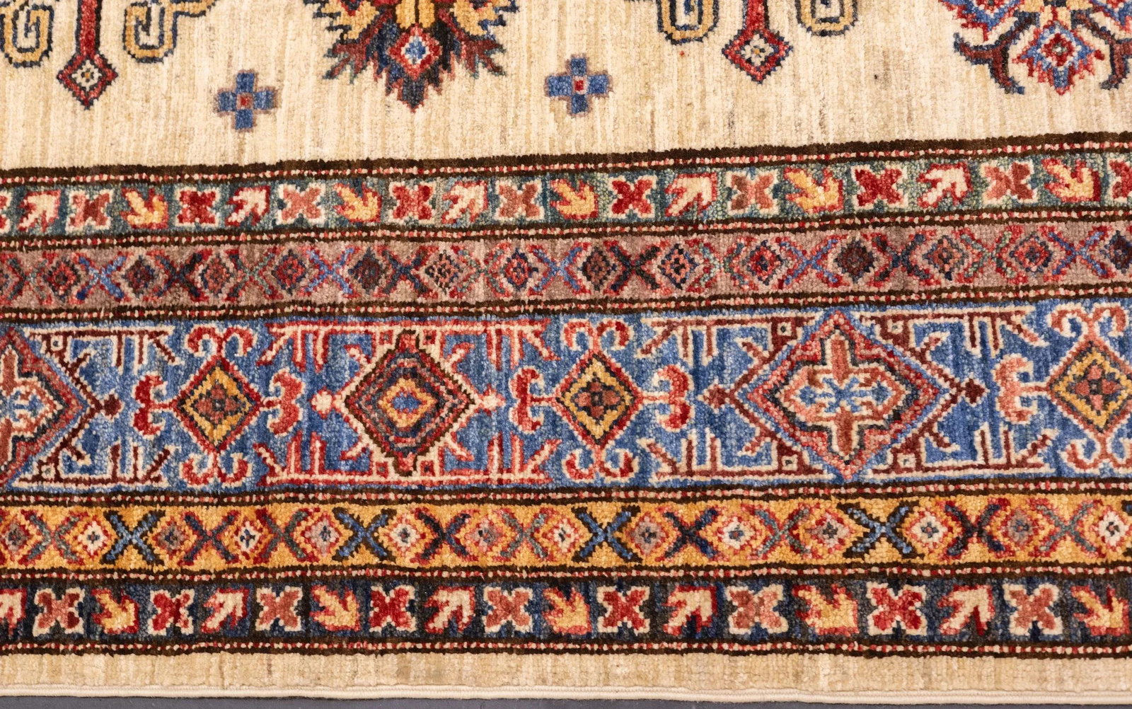 Contemporary Geometric Kazak Rug 5'7'' X 9'1'' - 6