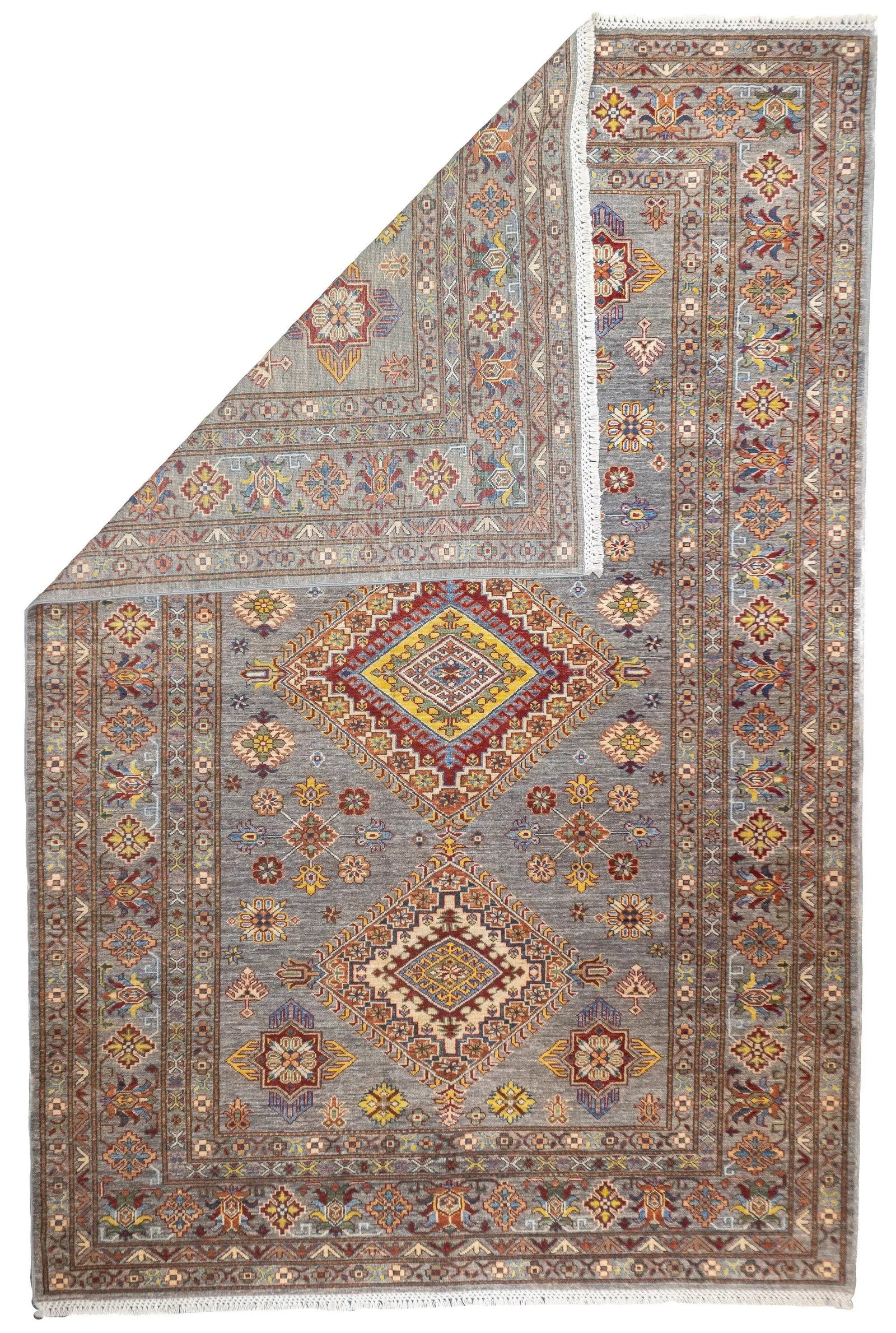 Fine Contemporary Pak Kazak Rug 6'0" X 9'0" - 2