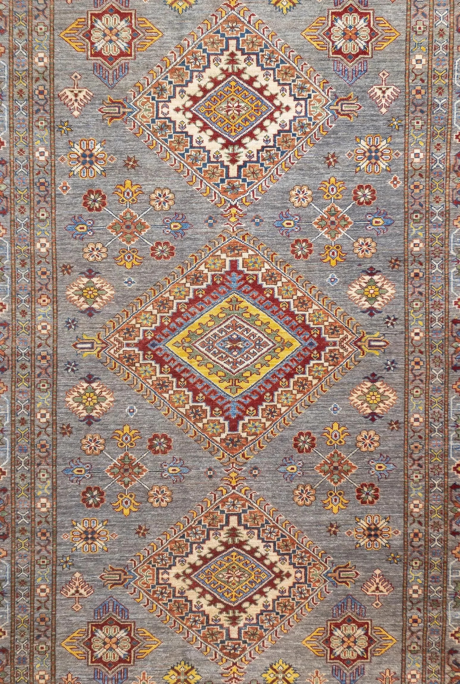 Fine Contemporary Pak Kazak Rug 6'0" X 9'0" - 3