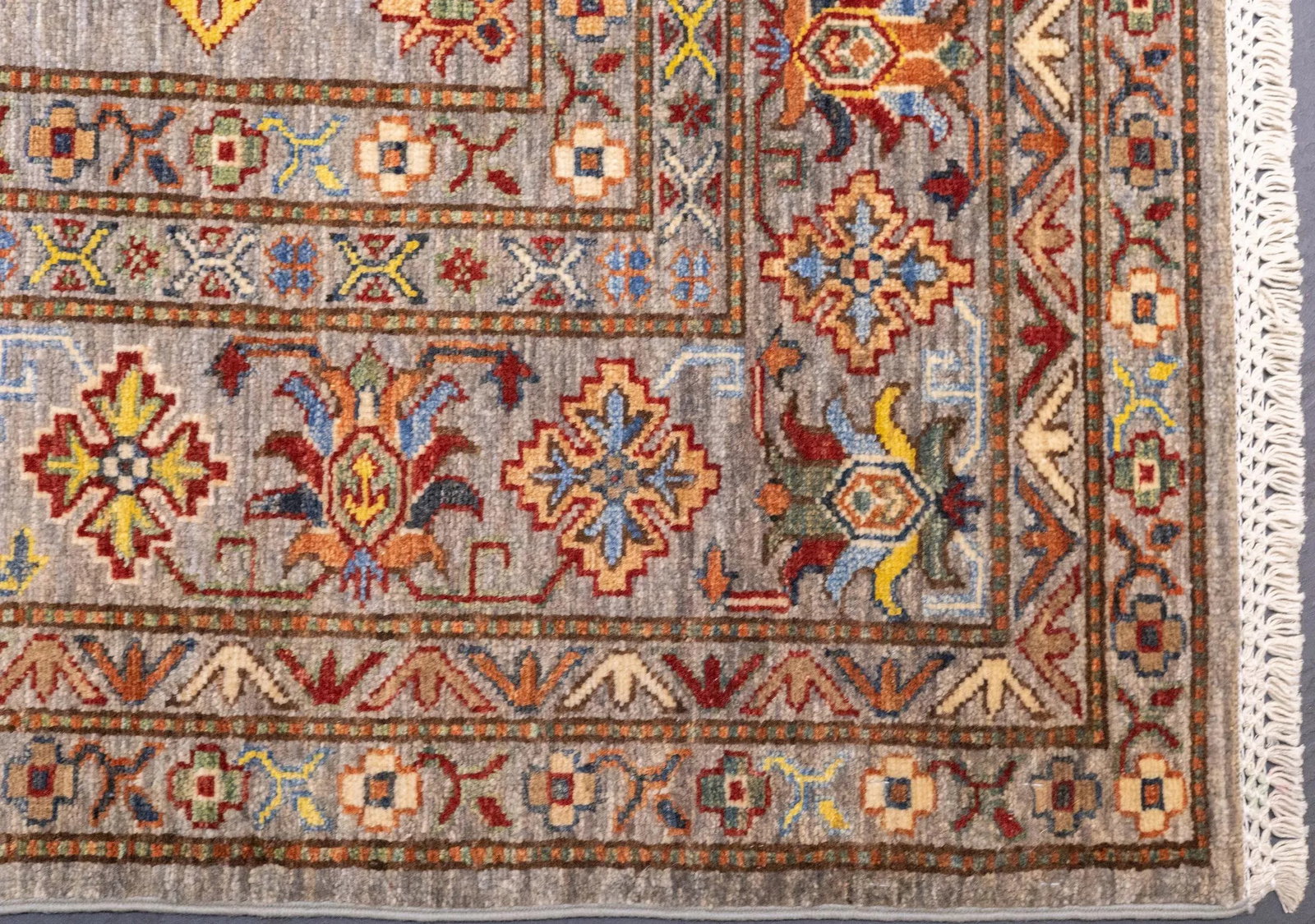 Fine Contemporary Pak Kazak Rug 6'0" X 9'0" - 5