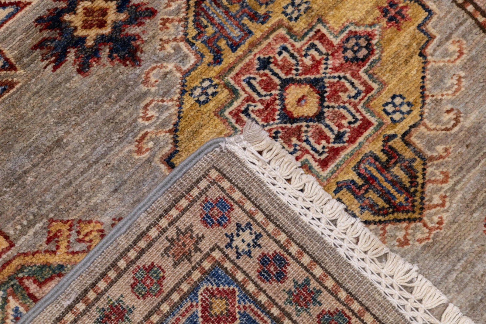 Contemporary Fine Pak Kazak Rug 6'0" X 9'3'' - 12