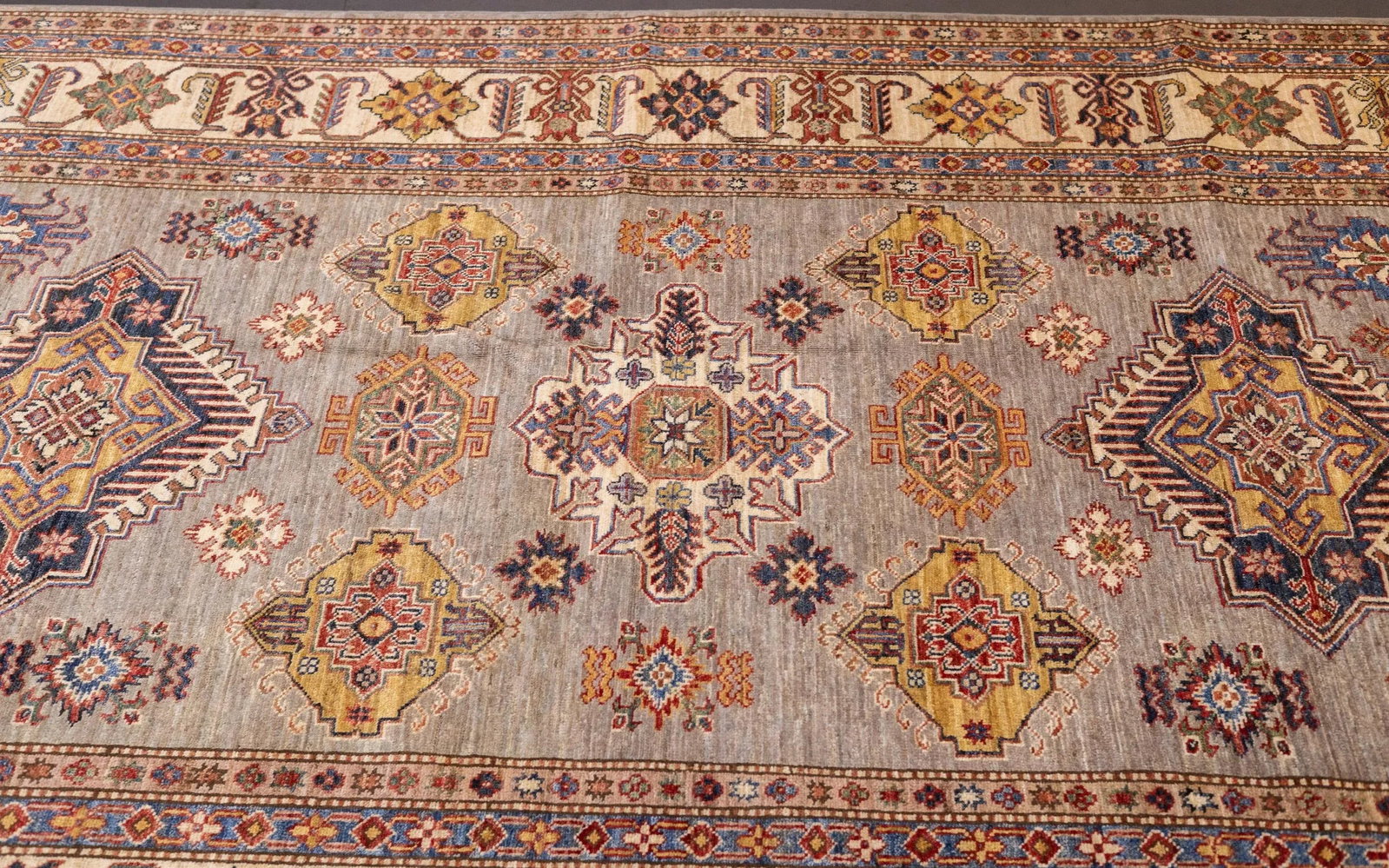 Contemporary Fine Pak Kazak Rug 6'0" X 9'3'' - 6