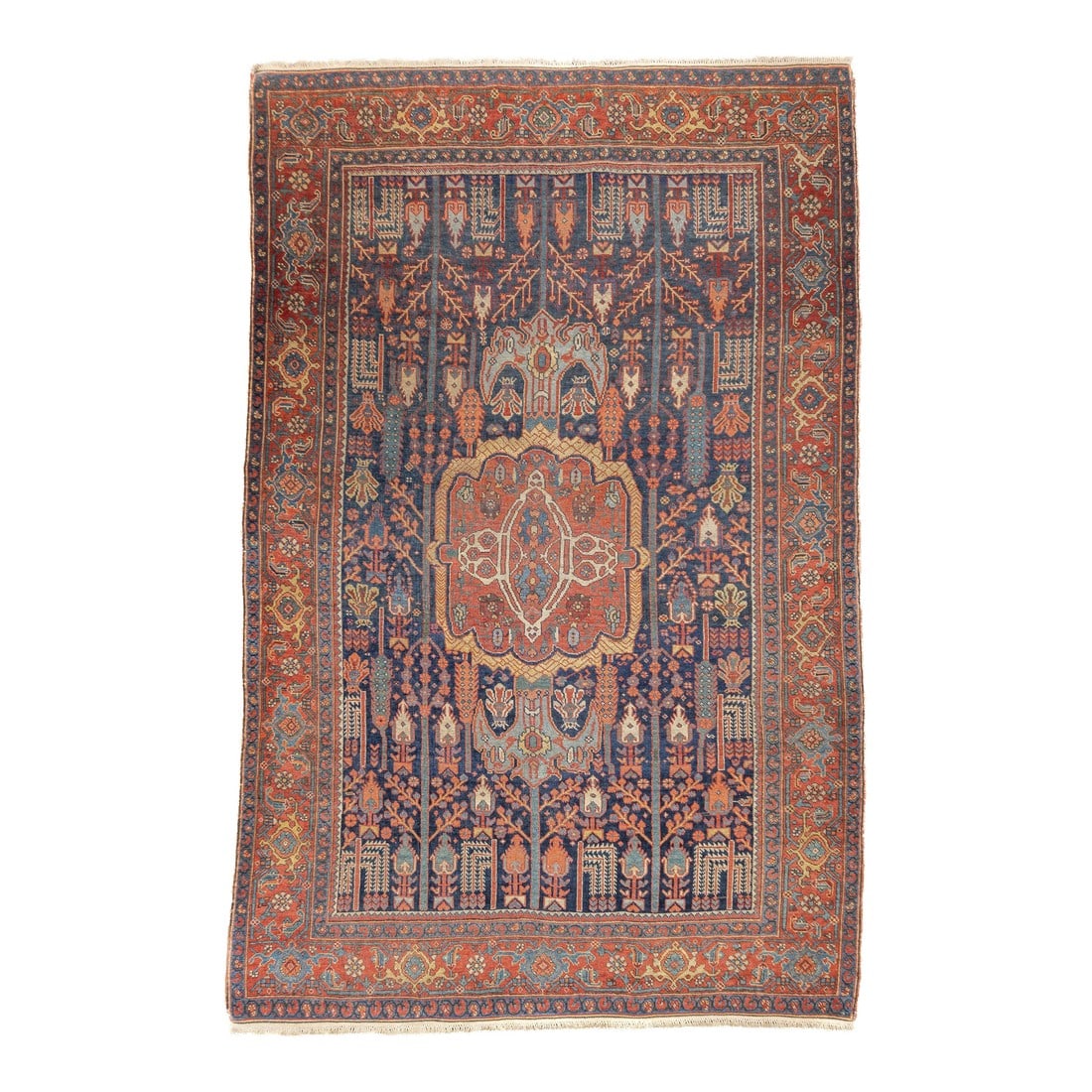 Antique Persian Bidjar Rug 4'7'' X 7'1'' (1 of 8)