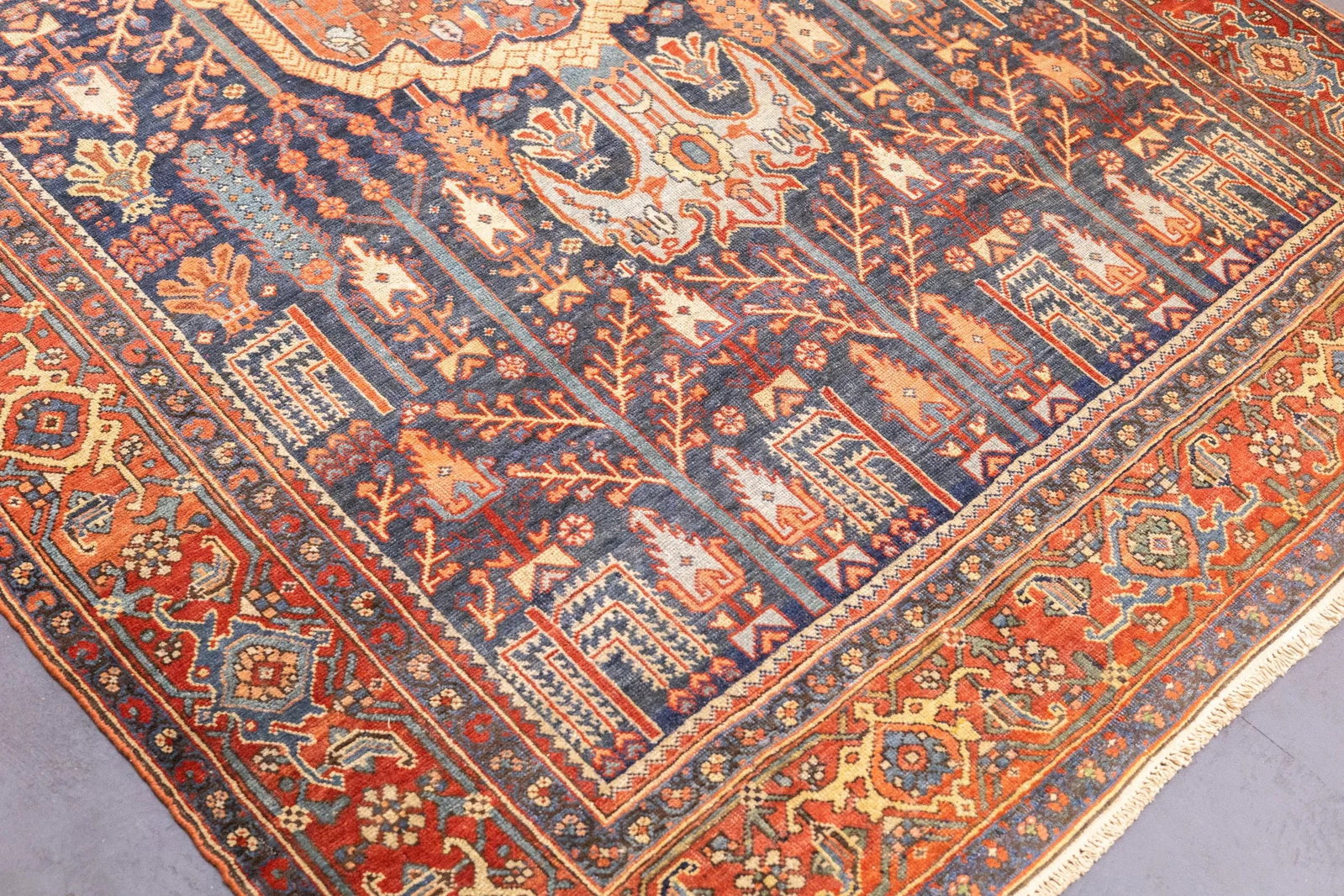 Antique Persian Bidjar Rug 4'7'' X 7'1'' - 4
