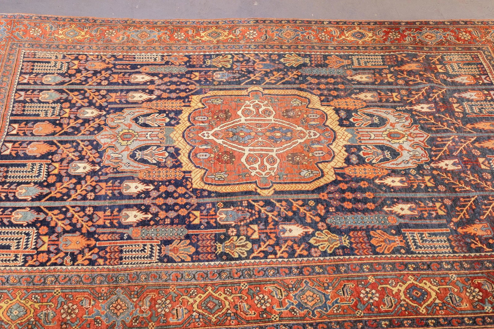 Antique Persian Bidjar Rug 4'7'' X 7'1'' - 6