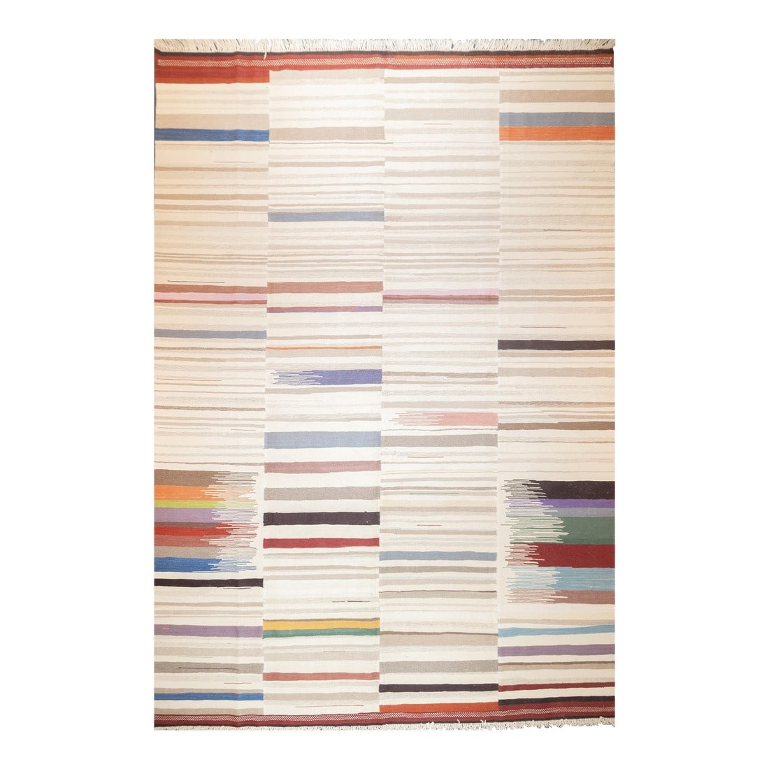 Fine Vintage Scandinavian Kilim Rug 8'4'' X 12'2'': Fine Vintage Scandinavian Kilim Rug 8'4'' x 12'2''. A technique rather than a type of rug. Technique is: slit tapestry, warp shared wefting, single or double weft interlocking. Also refers to