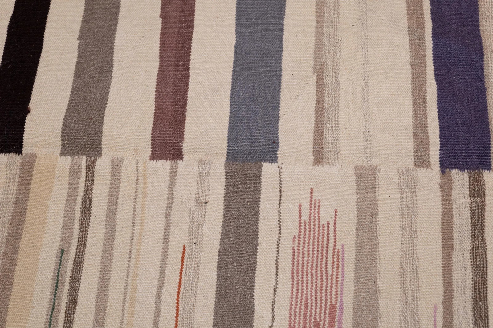 Fine Vintage Scandinavian Kilim Rug 8'4'' X 12'2'' - 9