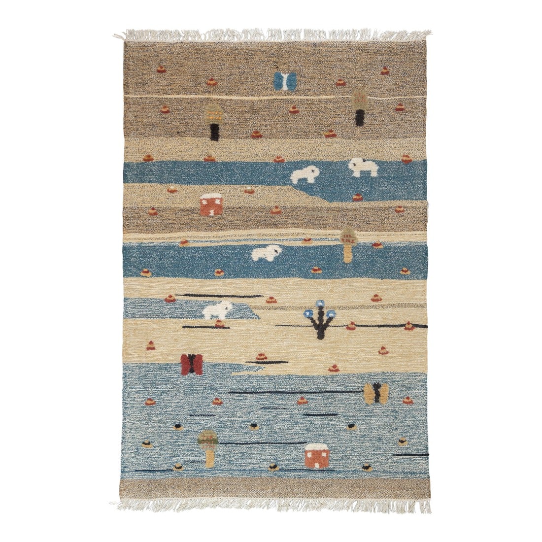Fine Vintage Turkish Kilim Rug 3'8'' X 5'7'': Fine Vintage Turkish Kilim Rug 3'8'' x 5'7''. A technique rather than a type of rug. Technique is: slit tapestry, warp shared wefting, single or double weft interlocking. Also refers to plainweave