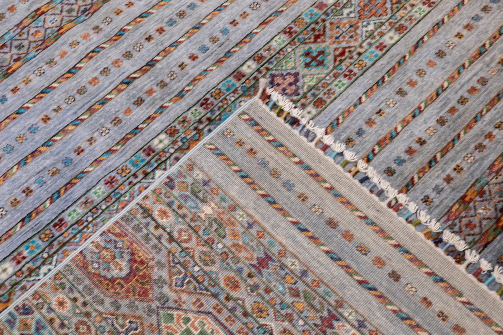 Contemporary Gabbeh Rug 6'10'' X 9'8'' - 4