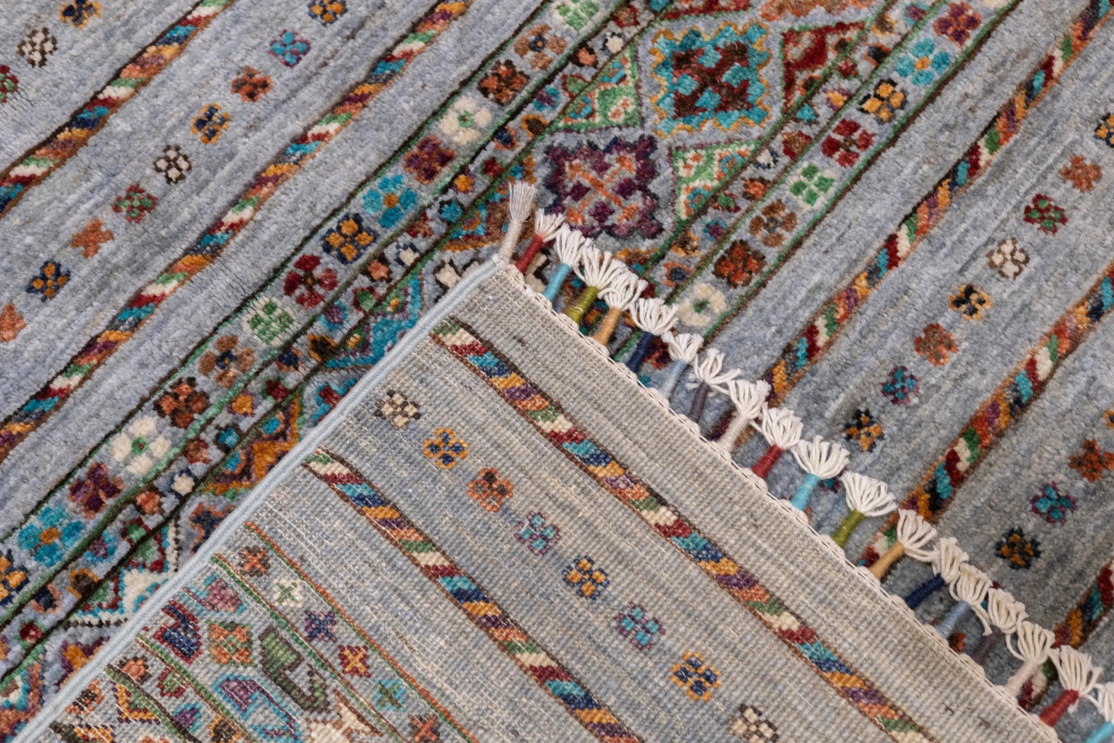 Contemporary Gabbeh Rug 6'10'' X 9'8'' - 5
