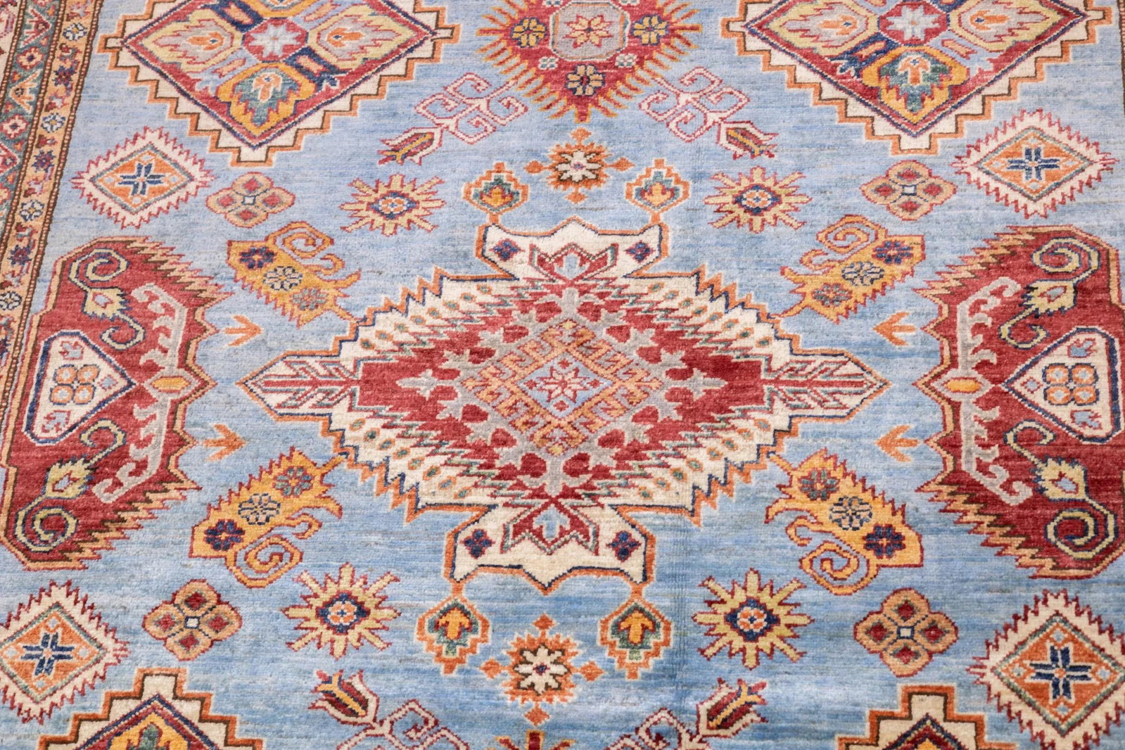 Contemporary Kazak Rug 6'0" X 6'1'' - 10