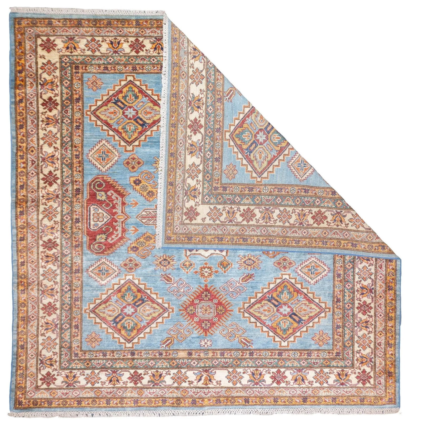 Contemporary Kazak Rug 6'0" X 6'1'' - 2
