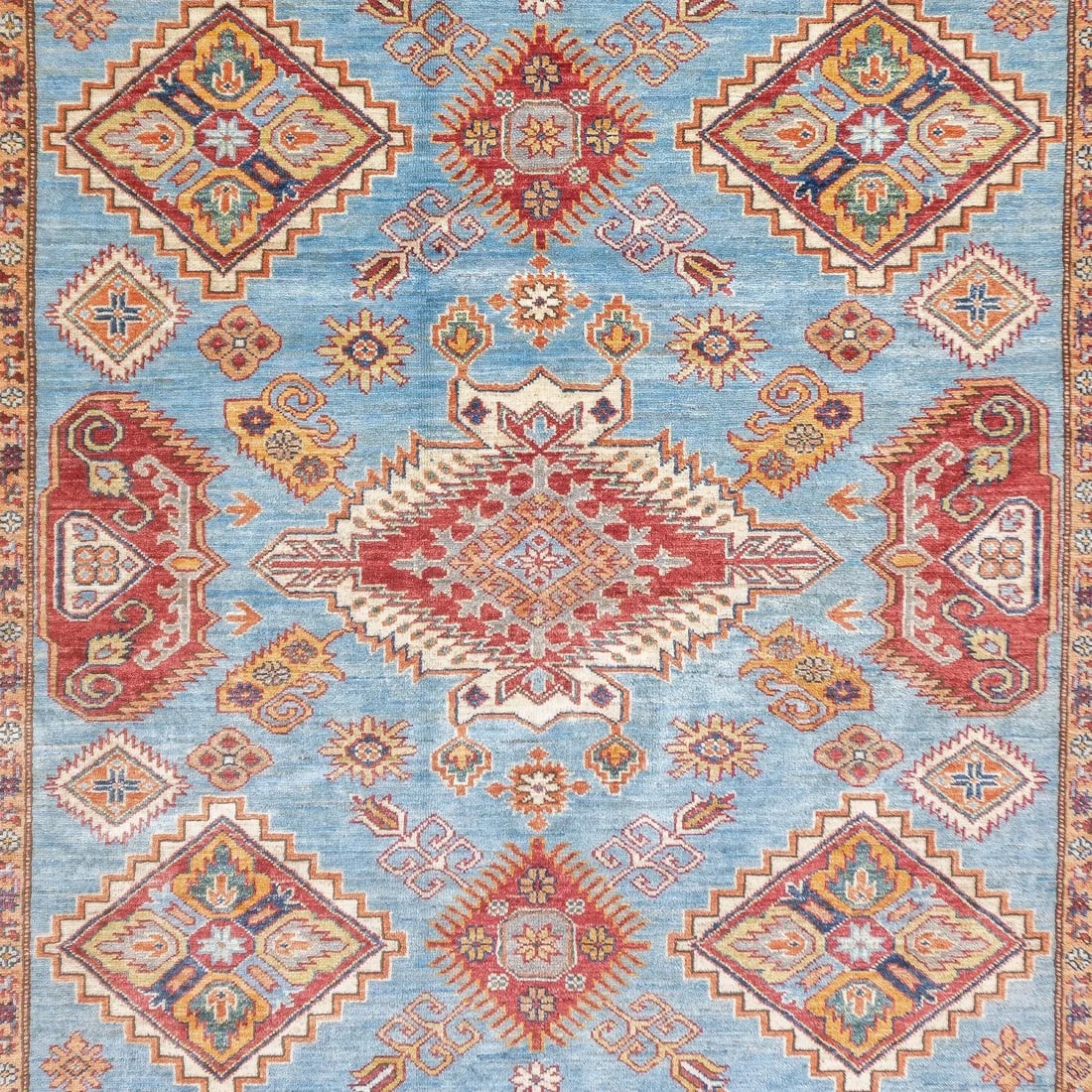 Contemporary Kazak Rug 6'0" X 6'1'' - 3