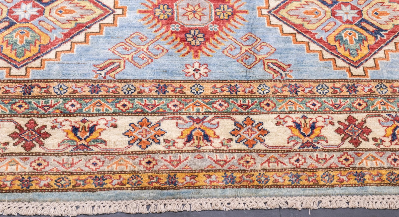 Contemporary Kazak Rug 6'0" X 6'1'' - 4
