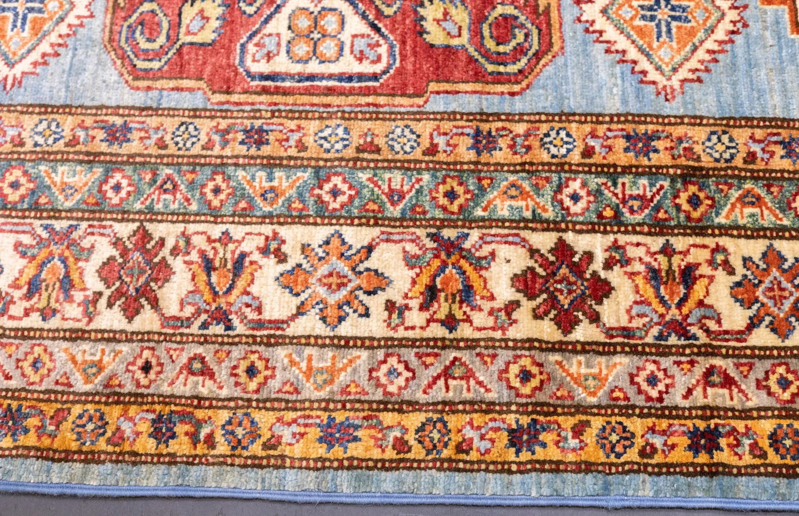 Contemporary Kazak Rug 6'0" X 6'1'' - 6
