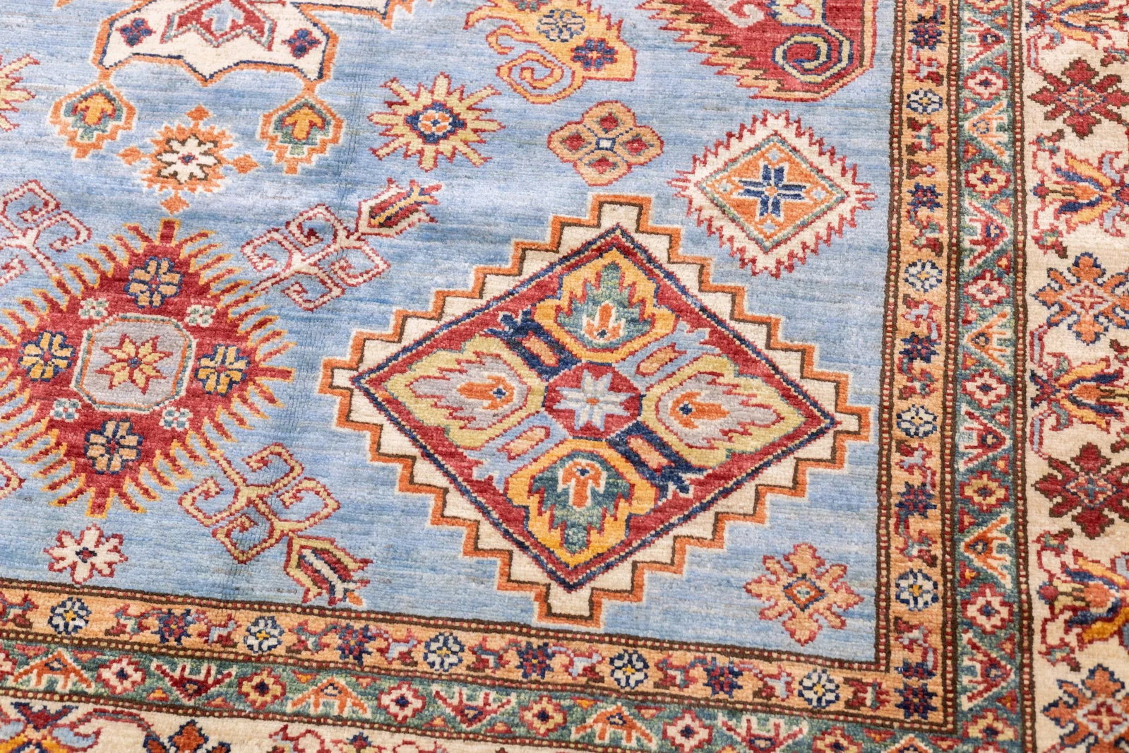 Contemporary Kazak Rug 6'0" X 6'1'' - 7