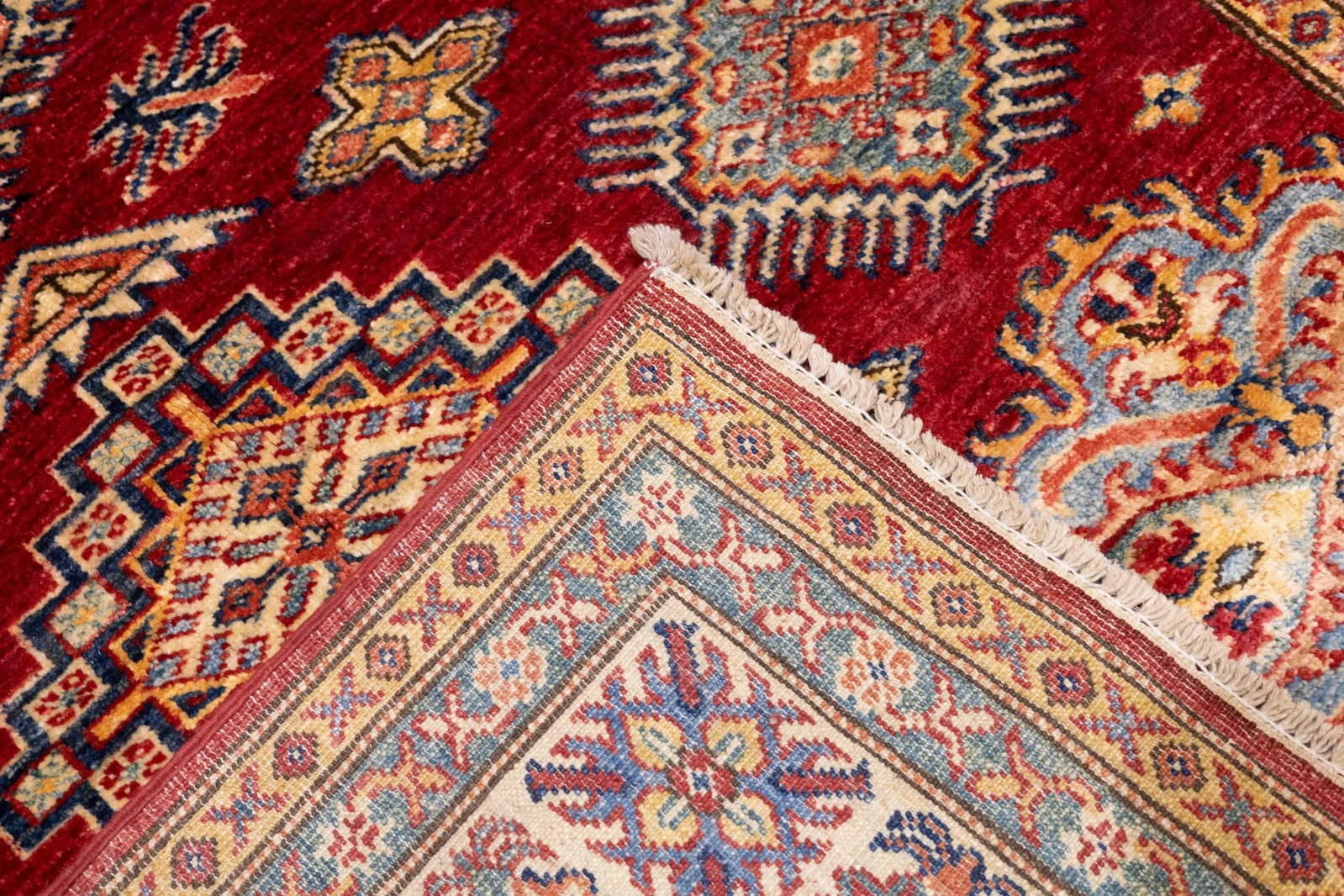 Pak Kazak Rug 5'1'' X 6'5'' - 4