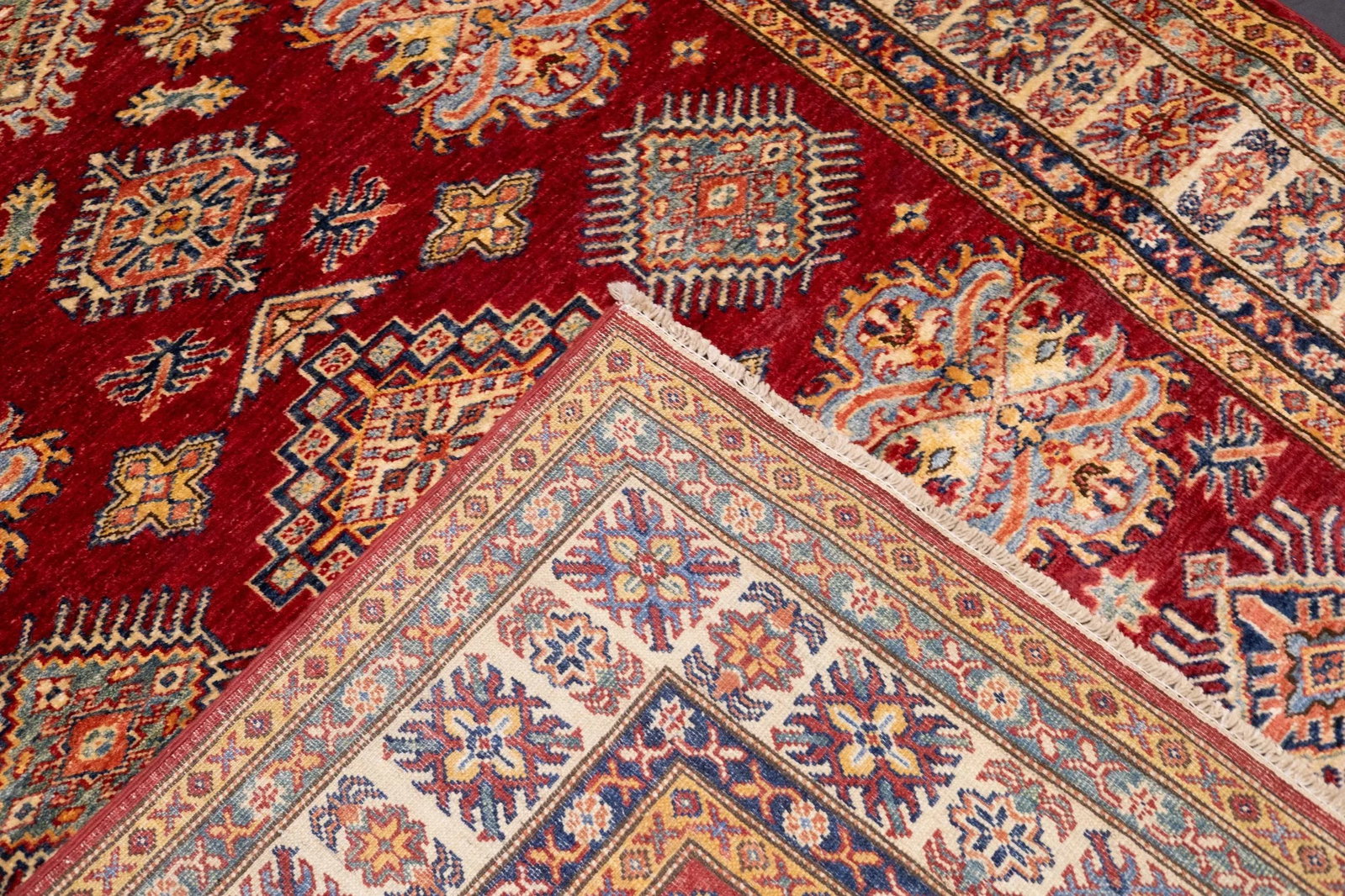 Pak Kazak Rug 5'1'' X 6'5'' - 5