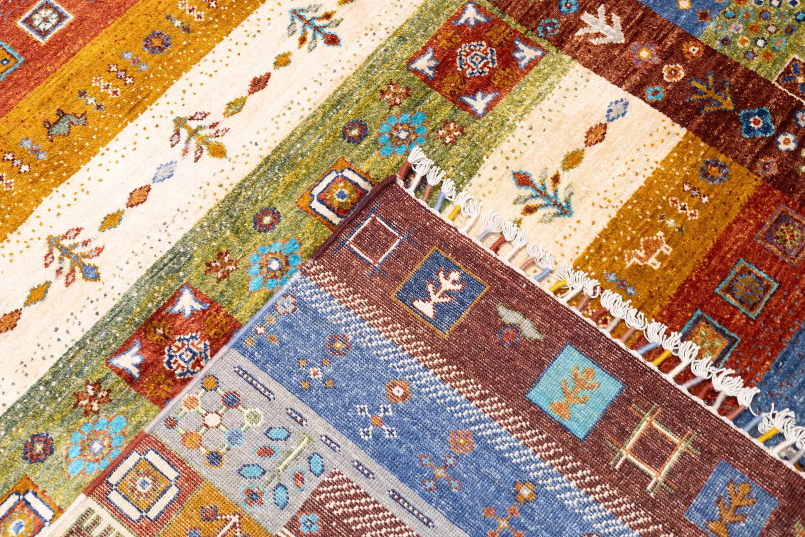 Contemporary Gabbeh Rug 5'9'' X 8'0" - 10