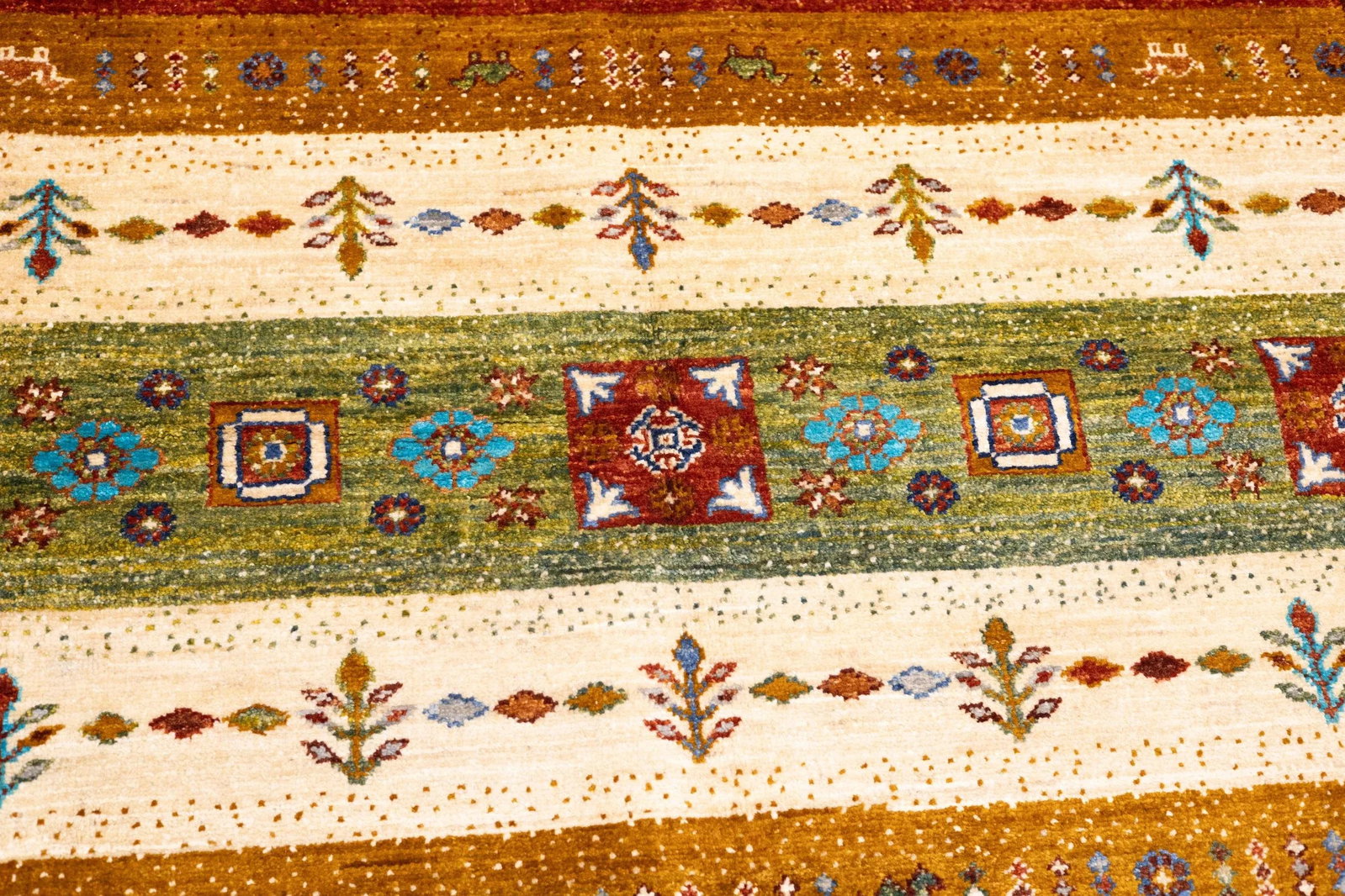 Contemporary Gabbeh Rug 5'9'' X 8'0" - 6