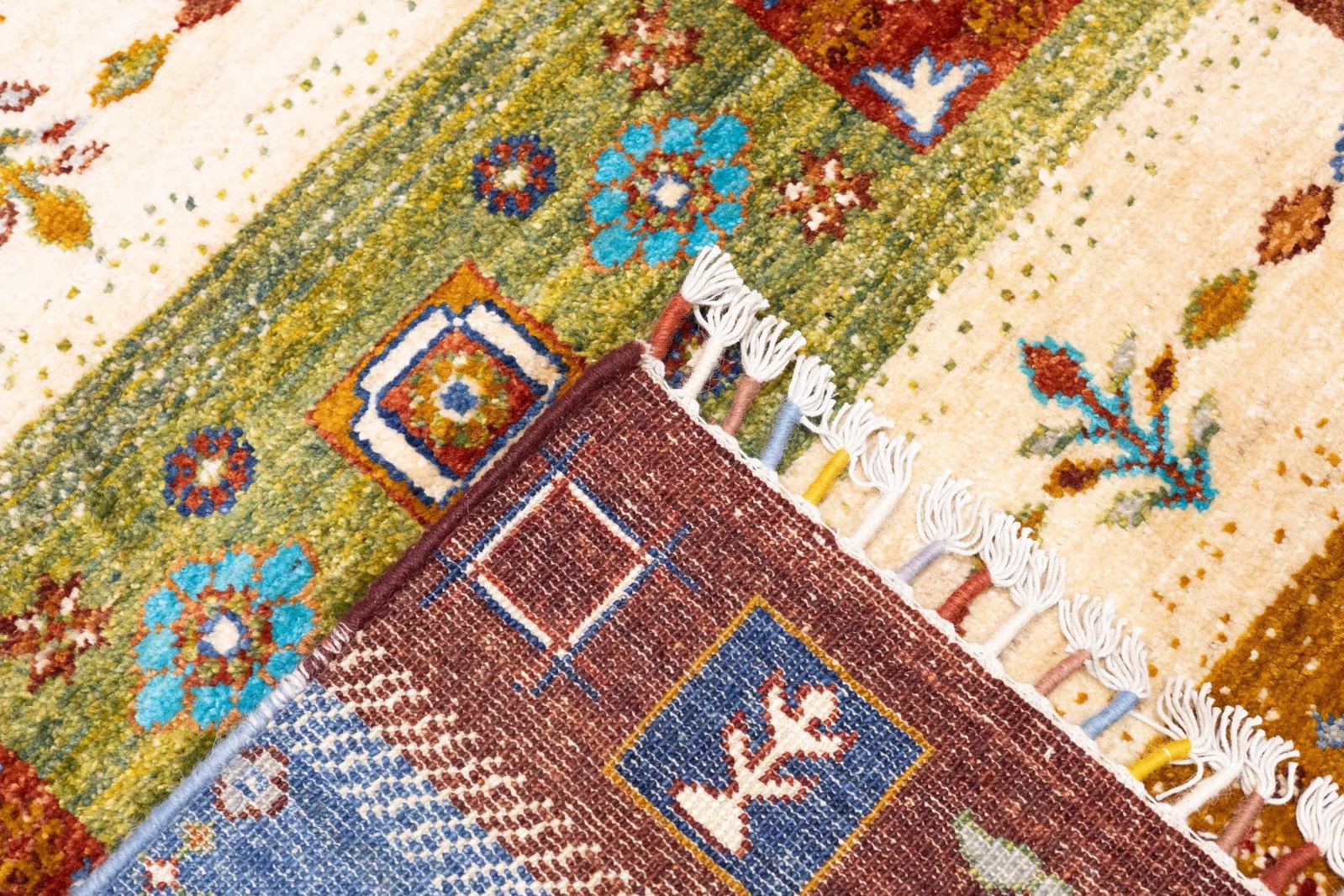 Contemporary Gabbeh Rug 5'9'' X 8'0" - 9