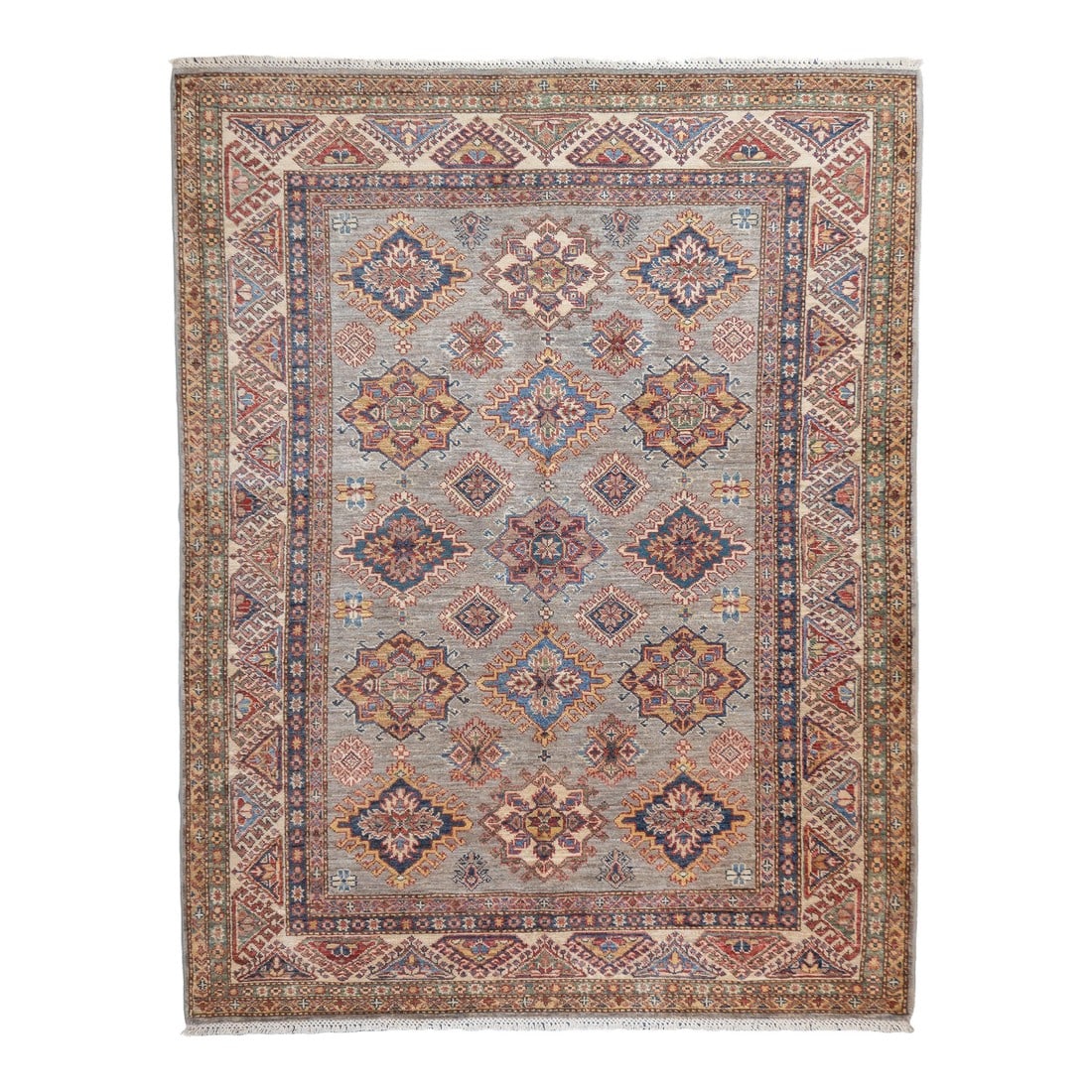 Pak Kazak Rug 5'1'' X 6'6'' (1 of 10)