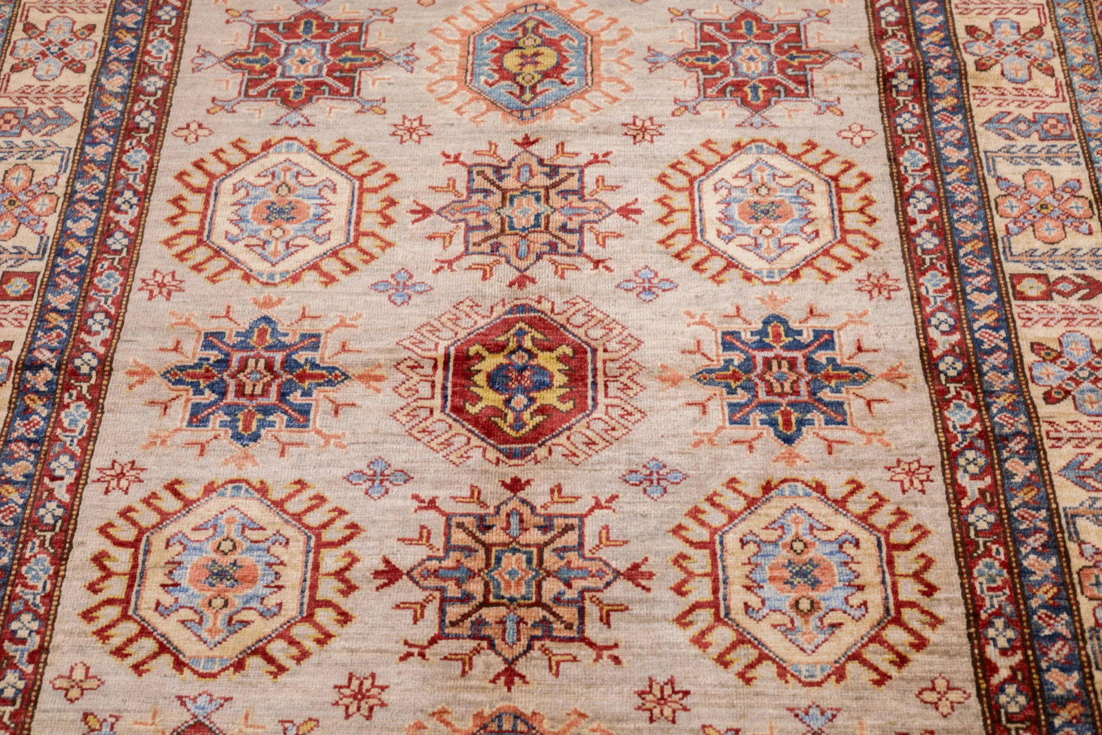 Pak Kazak Rug 4'11'' X 7'3'' - 7