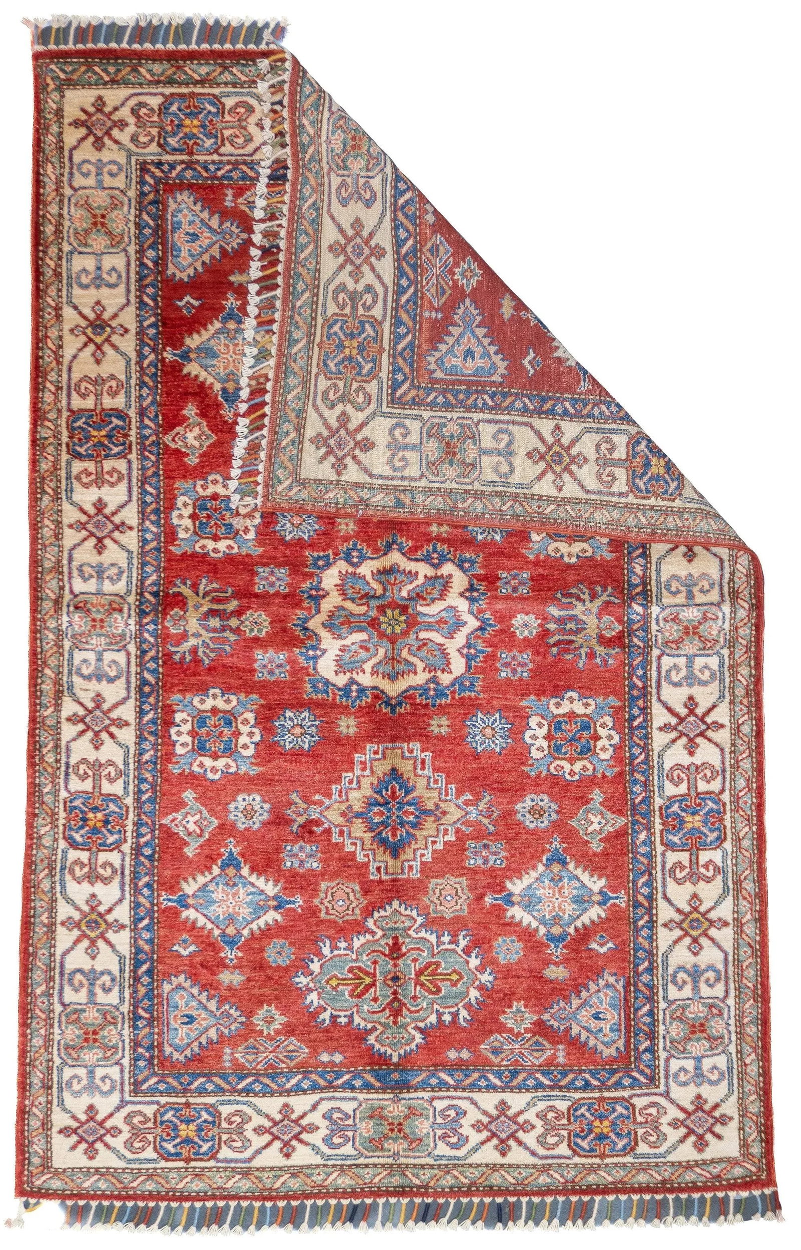 Pak Kazak Rug 3'10'' X 5'11'' - 2